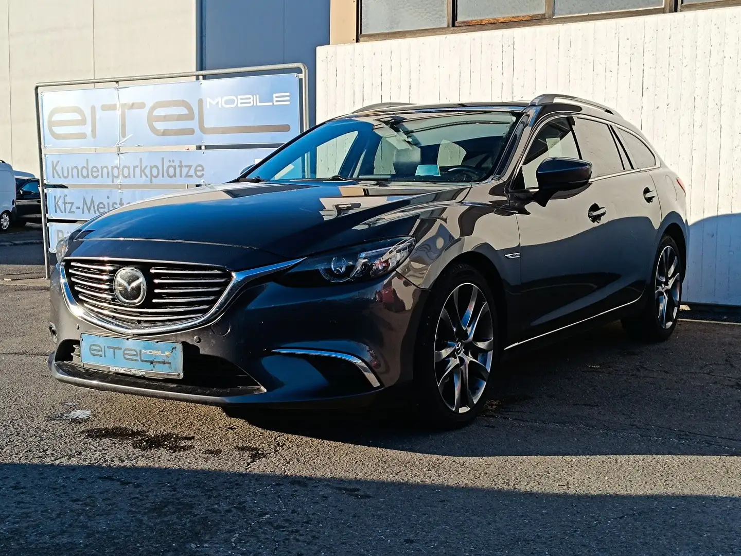 Mazda 6 Kombi Nakama Intense  Standheizung Leder LED Grau - 1