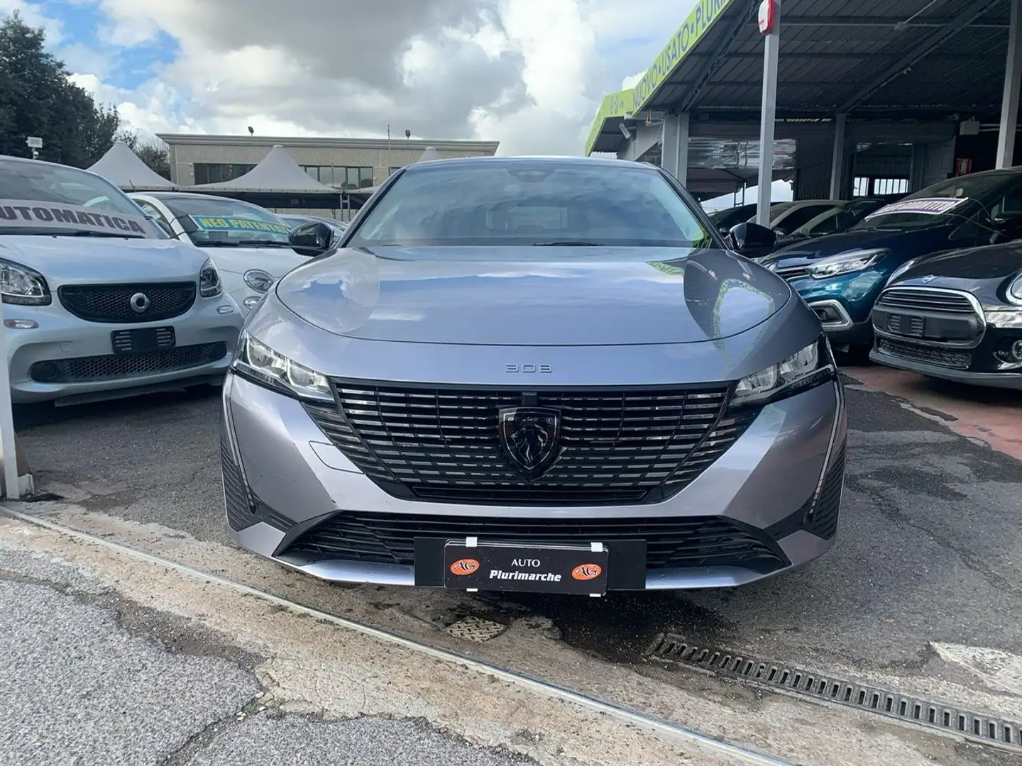 Peugeot 308 1.2 puretech t Allure Pack s Gris - 2