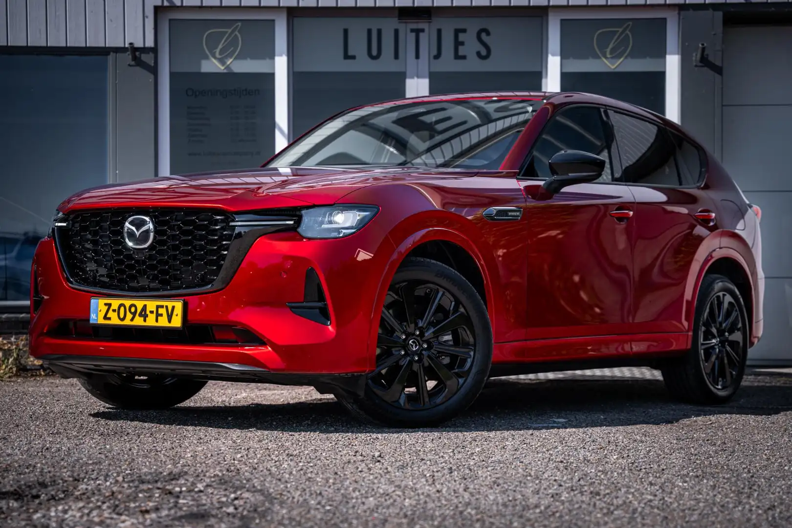 Mazda CX-60 2.5 e-SkyActiv PHEV Homura I 1e-eig. I NL-auto I H Rood - 1