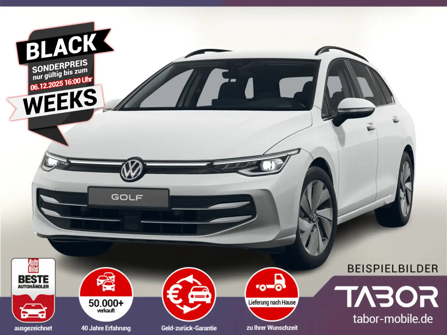 Volkswagen Golf Variant Variant 2.0 TDI 150 DSG Style AHK UVP-30%* Alb - 1