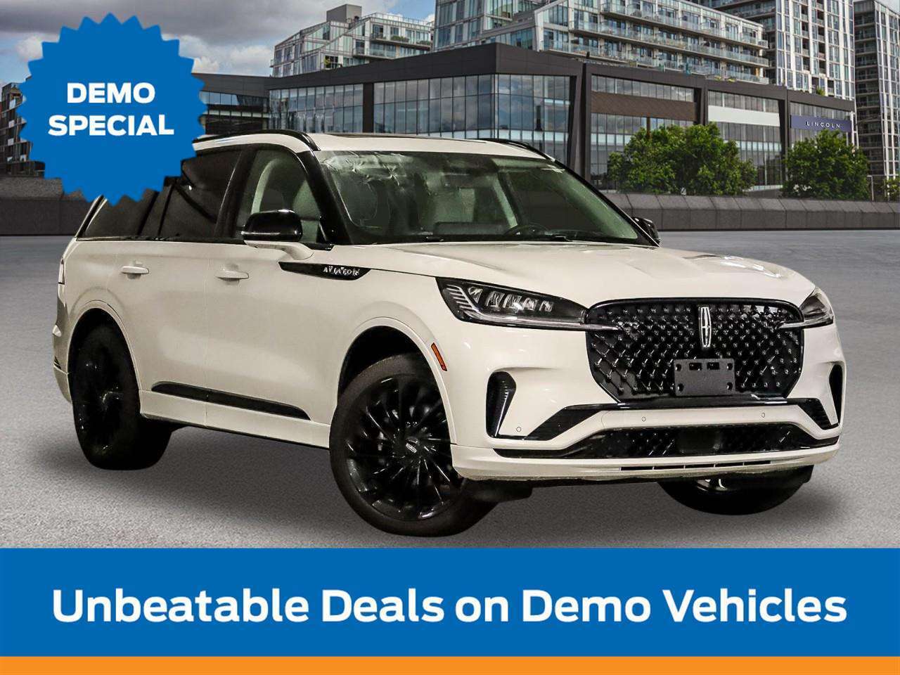 2026 Lincoln Aviator Reserve AWD | DEMO | JET PACKAGE | WHITE INTERIOR