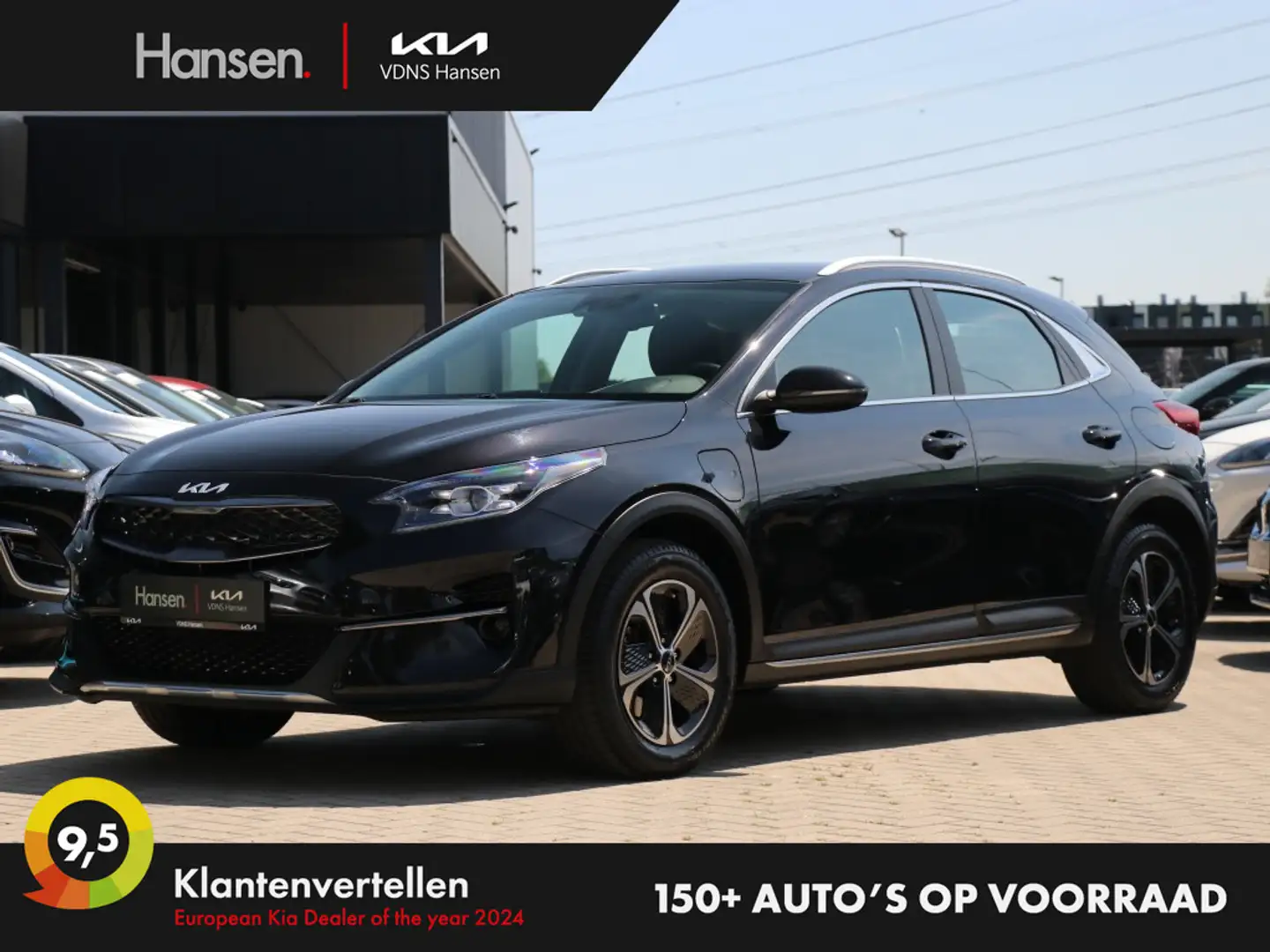 Kia XCeed 1.6 GDi PHEV DynamicLine I Apple/Android Navi I Ke Zwart - 1