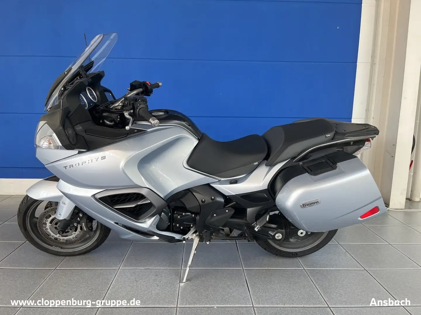 Triumph Trophy ABS+E-Start+Koffer+Scheibe+Hgriff Blanc - 2