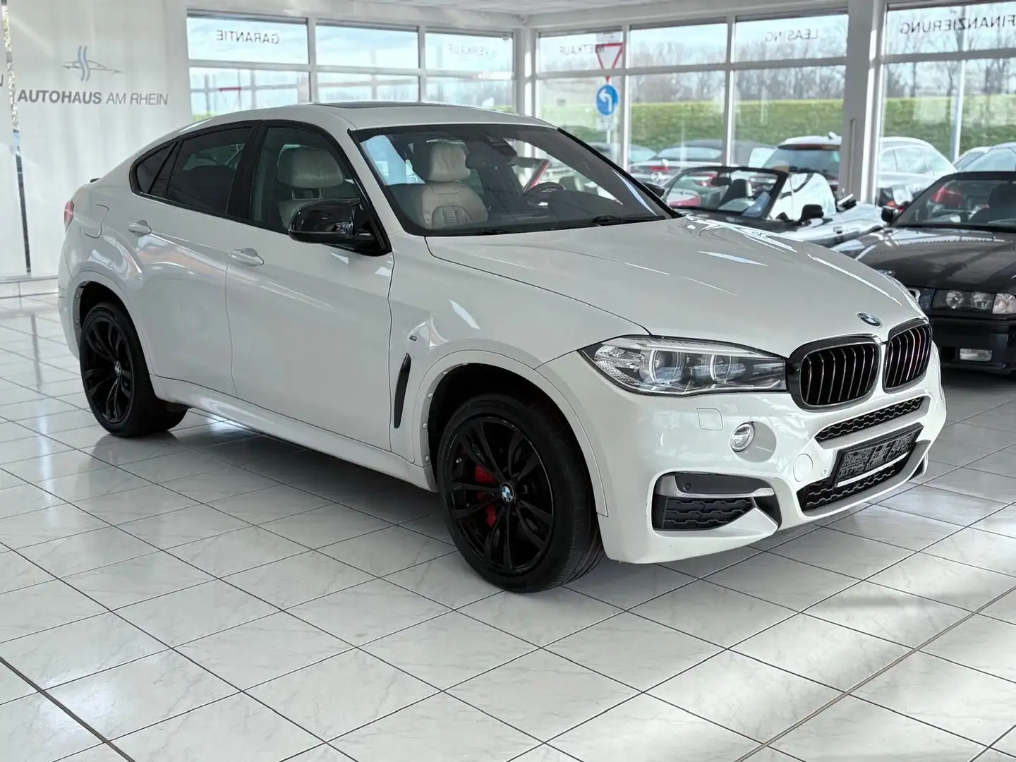 BMW X6 M D+Schiebedach+SHZ-V/H+harman/kardon Blanc - 2
