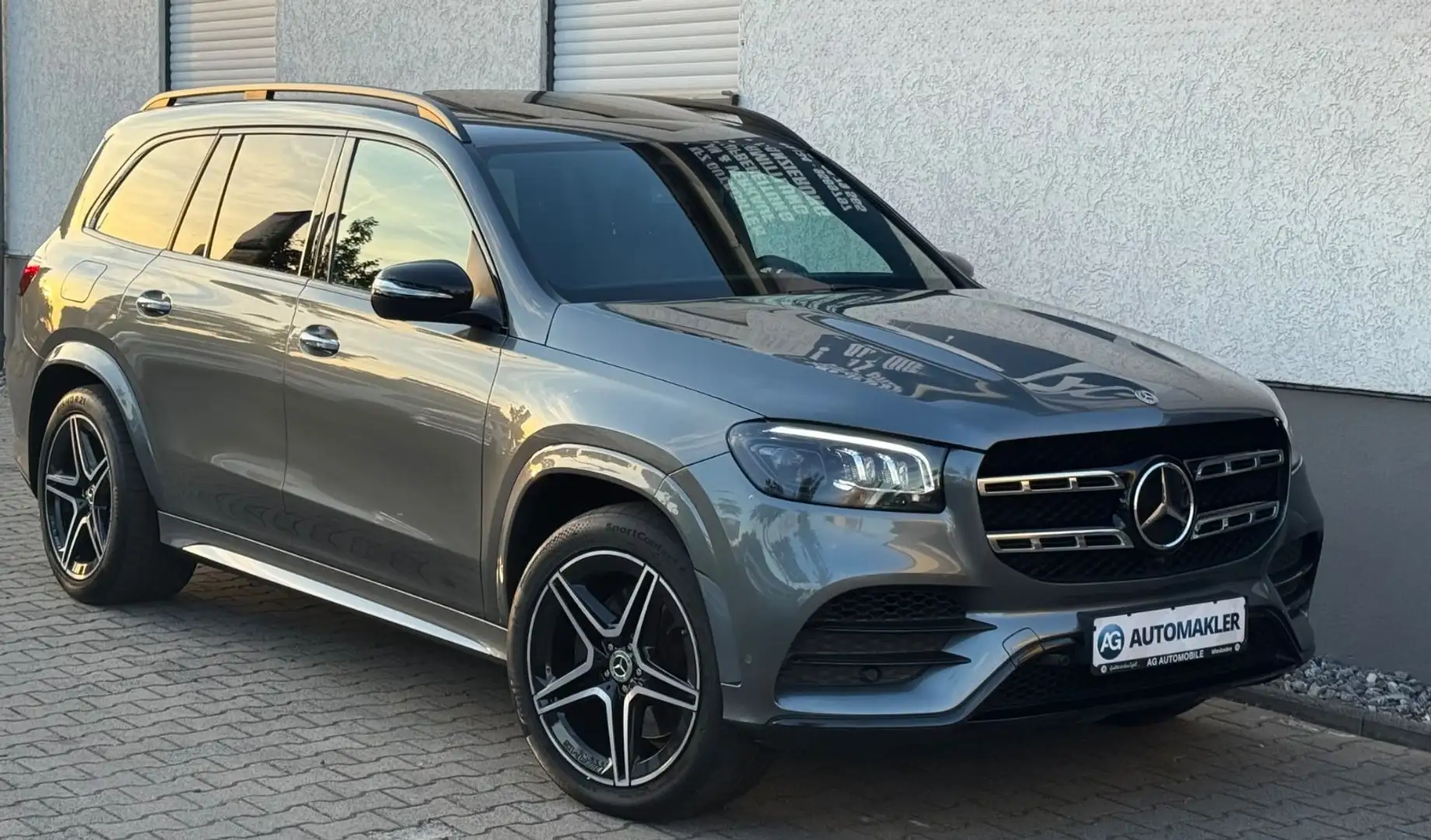 Mercedes-Benz GLS 400 d 4M. AMG 1.HD 7Sitz.Standh. AHK Soft Gris - 1