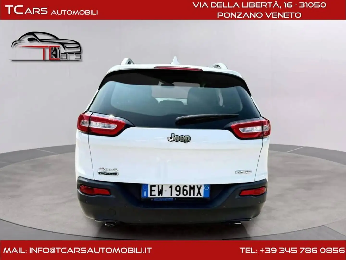 Jeep Cherokee 2.0 MJT DIESEL - 4WD - AUTOMATICA Wit - 1