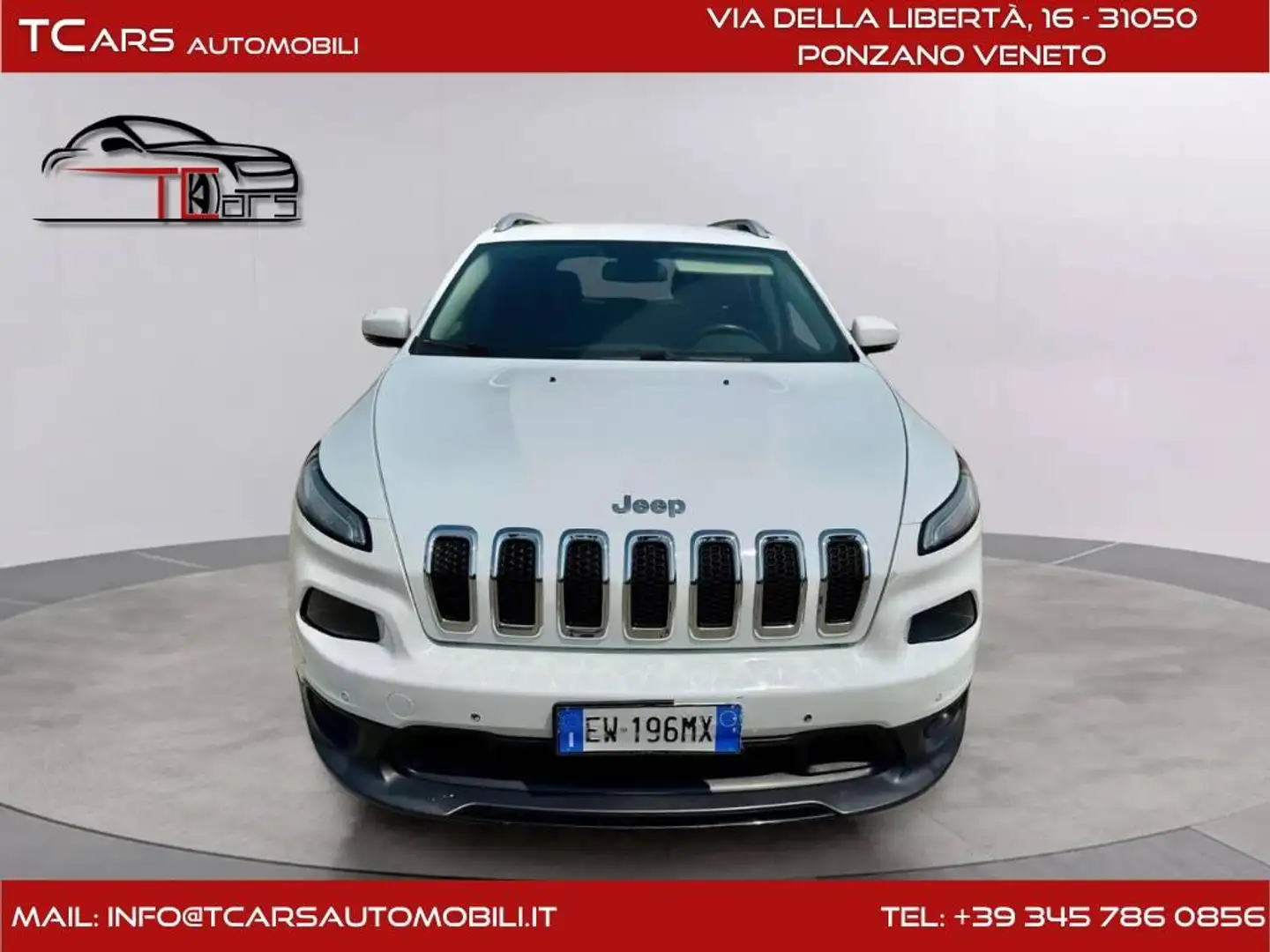 Jeep Cherokee 2.0 MJT DIESEL - 4WD - AUTOMATICA Wit - 2