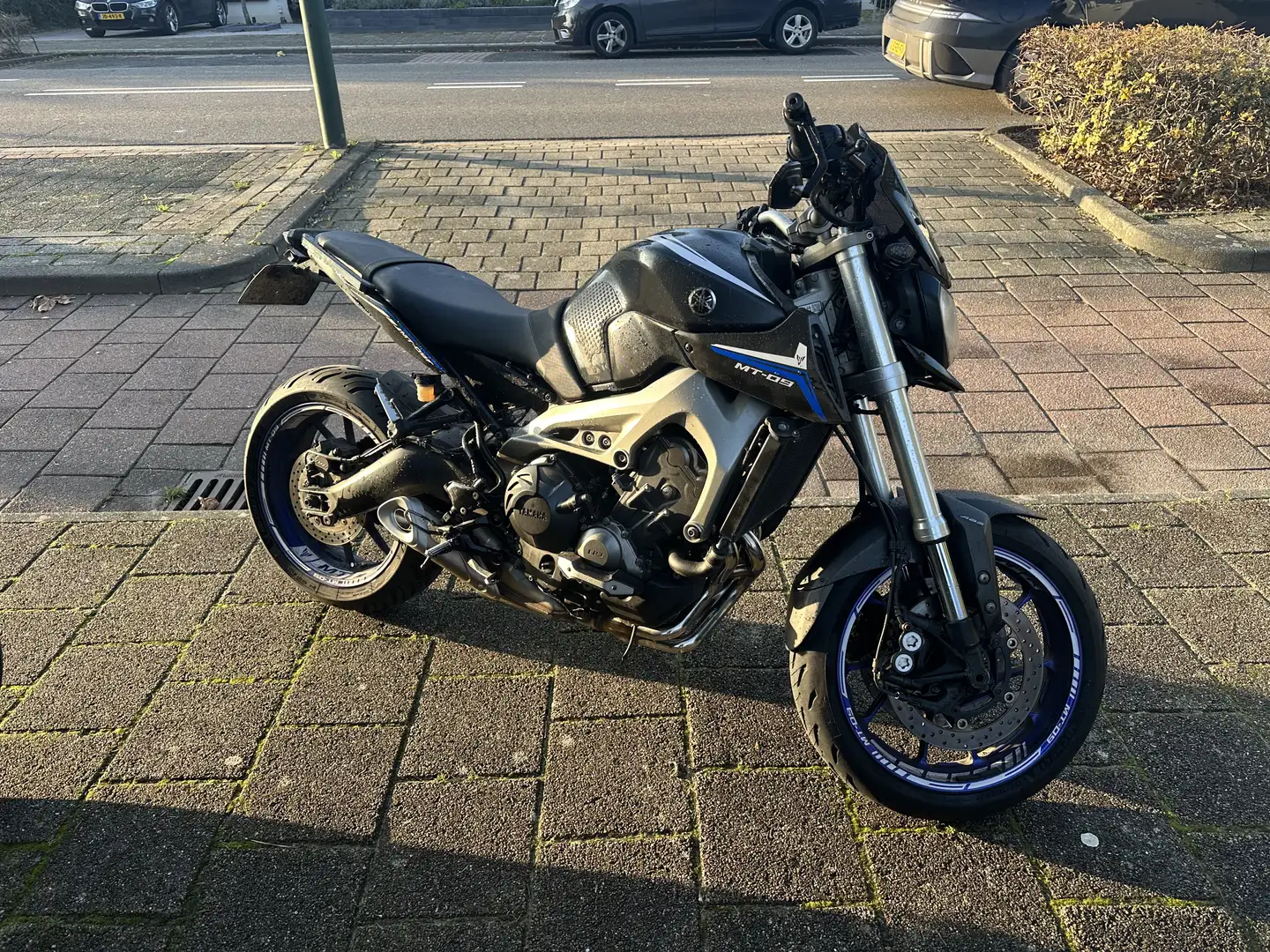 Yamaha MT-09 ABS Quickshifter Grijs - 1