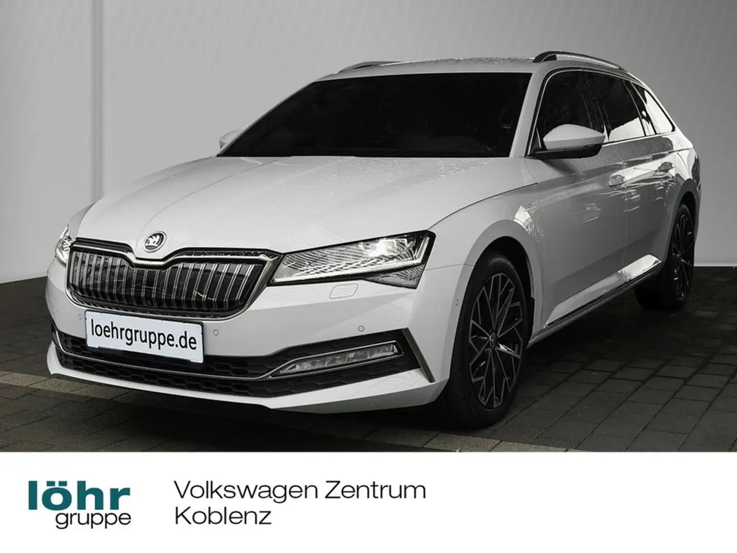 Skoda Superb Combi 1.4 TSI DSG iV L&K AHK/Standhz/Navi Weiß - 1