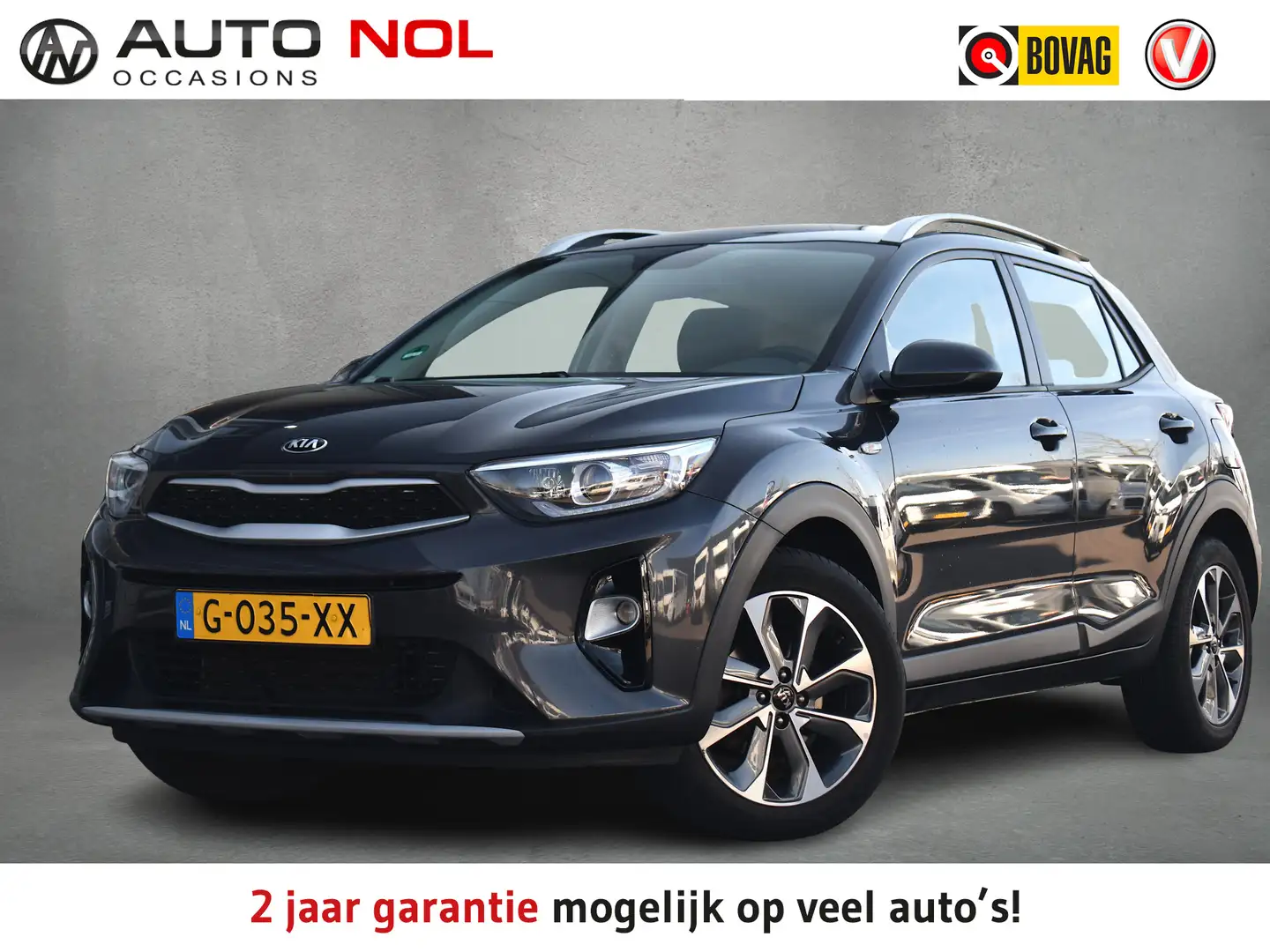 Kia Stonic 1.0 T-GDi DynamicLine | Apple CarPlay | Camera | A Grijs - 1