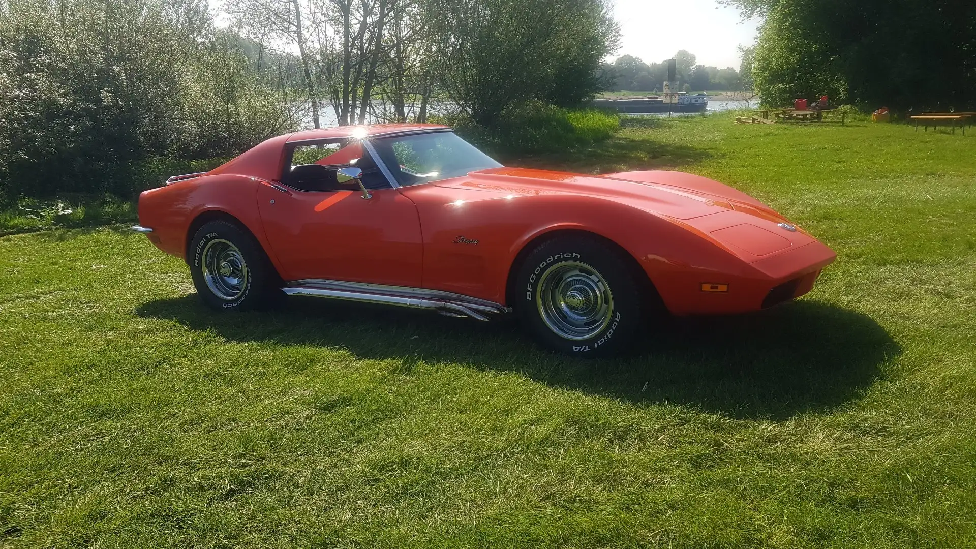 Chevrolet Corvette Corvette C3 Stingray 1973 Oranje - 1