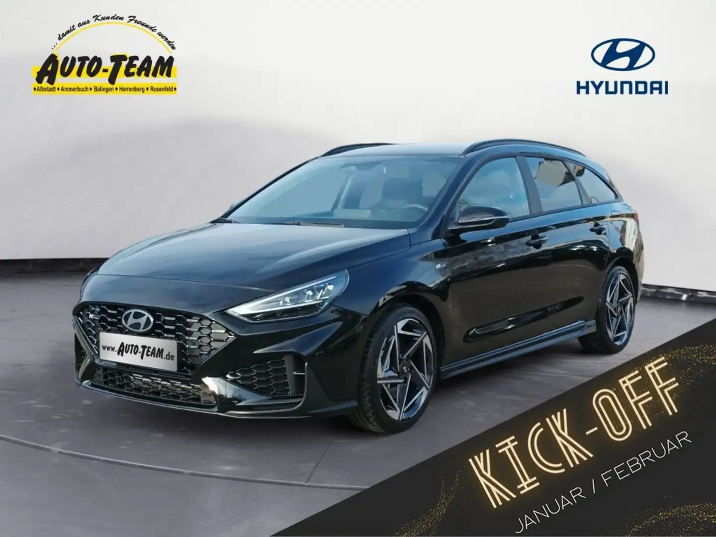 Hyundai i30 Kombi 1.5 T-GDI 48V-Hybrid DCT N Line (PD) Schwarz - 1