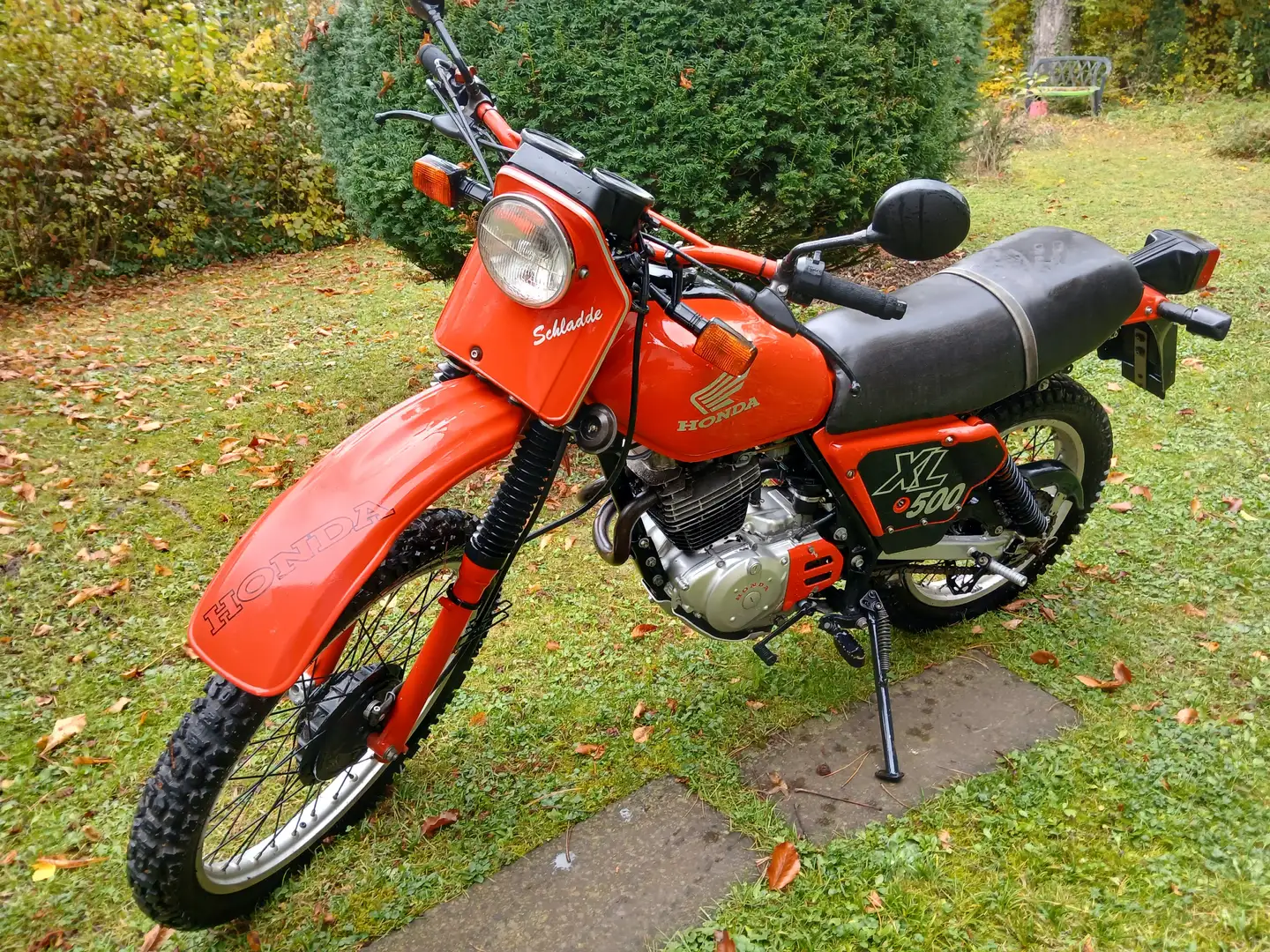 Honda XL 500 Rood - 1