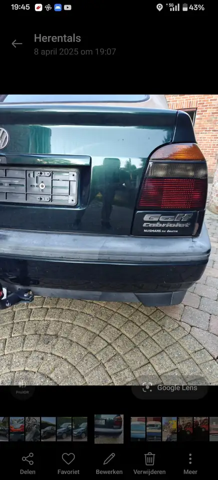Volkswagen Golf Cabriolet 1.8i Avantgarde, foto 4