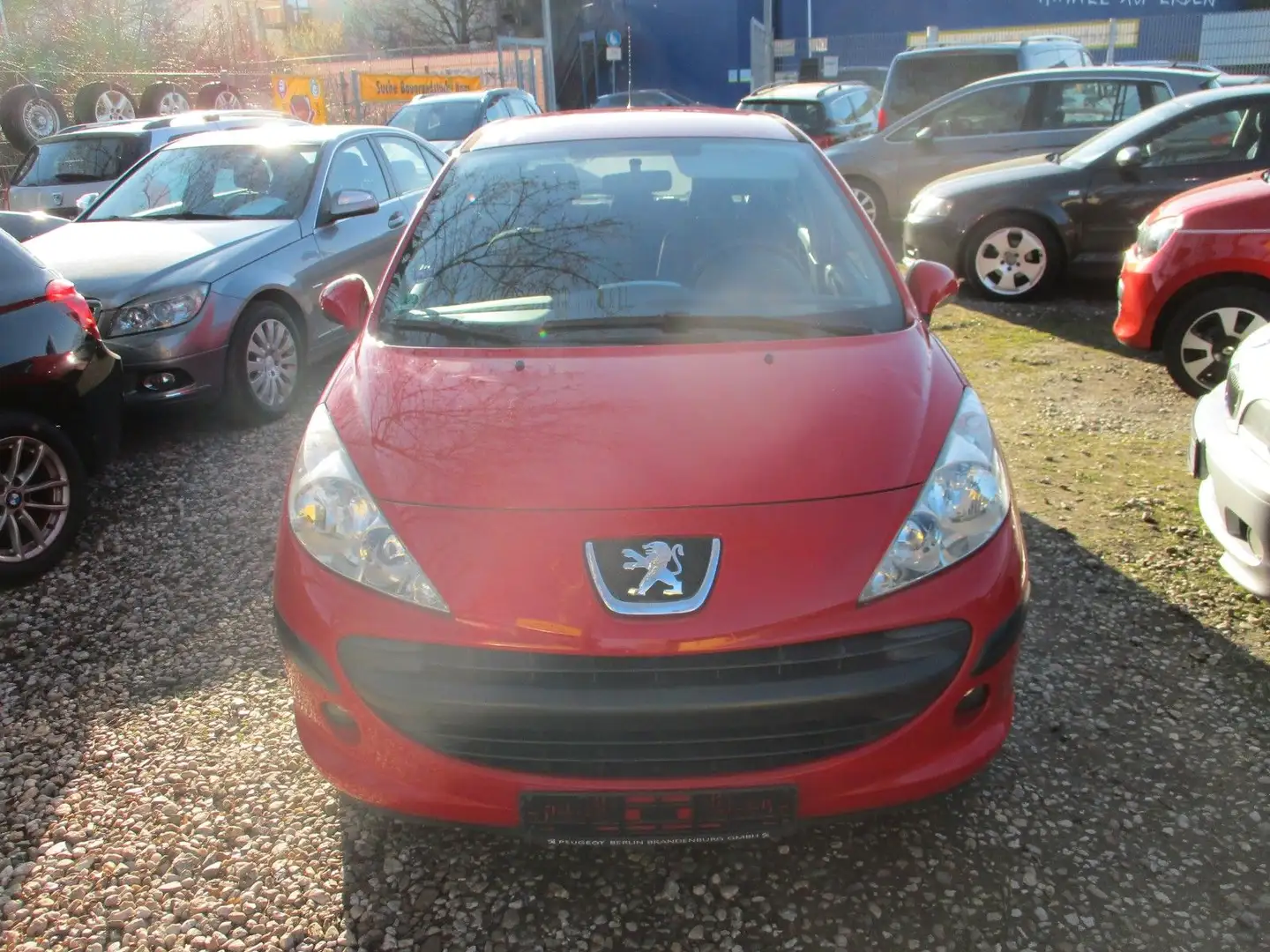 Peugeot 207 Tendance Klima grüne Plakette Rot - 2