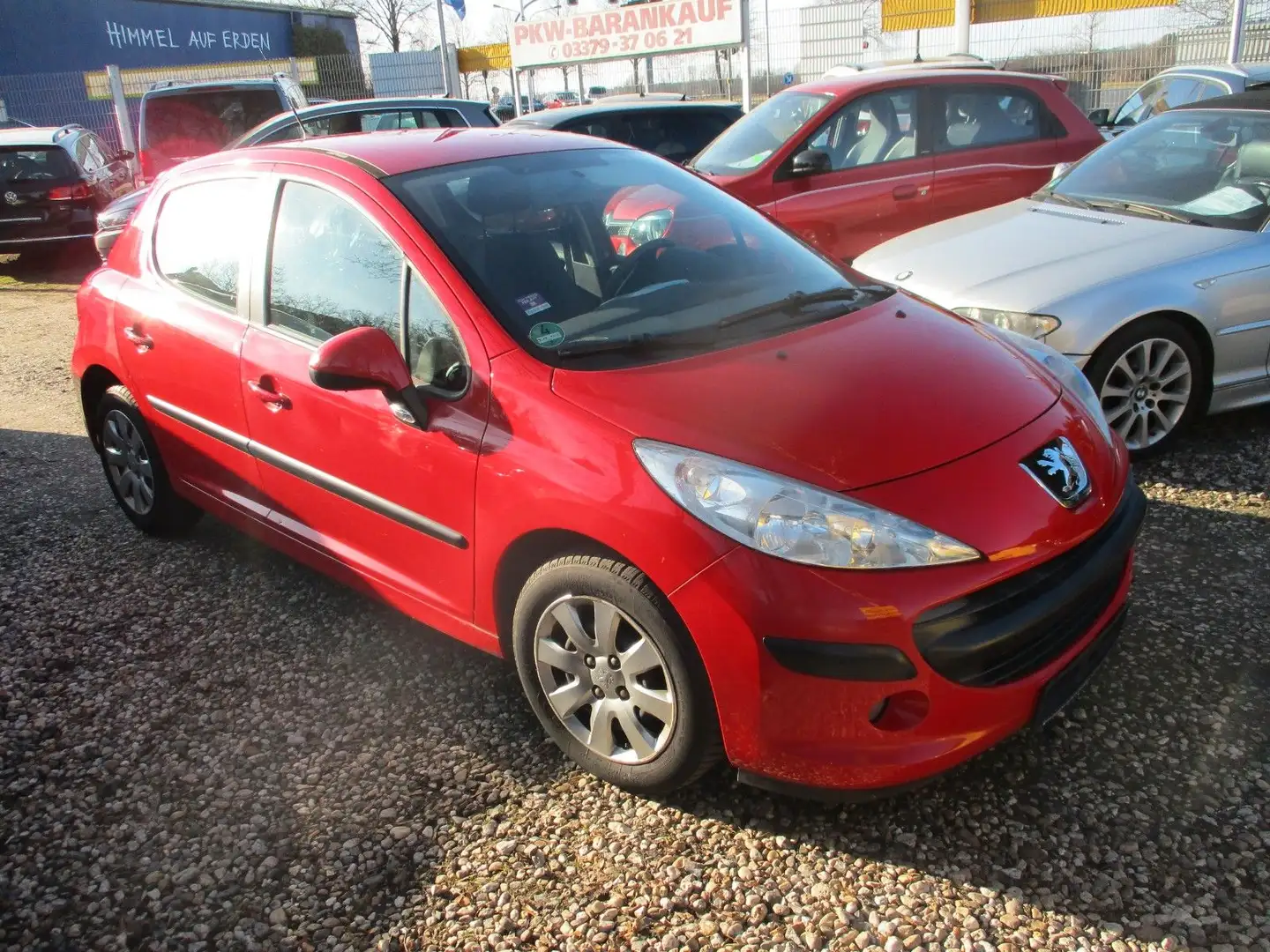 Peugeot 207 Tendance Klima grüne Plakette Rot - 1