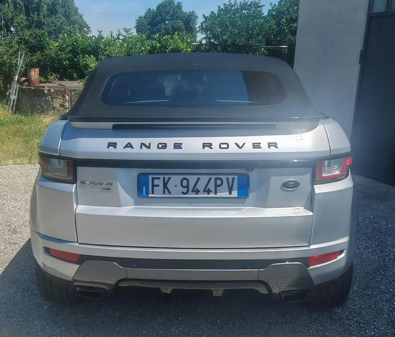 Land Rover Range Rover Evoque R.R. Evoque Cabrio HSE  2.0 tdi 4x4 Argento - 2
