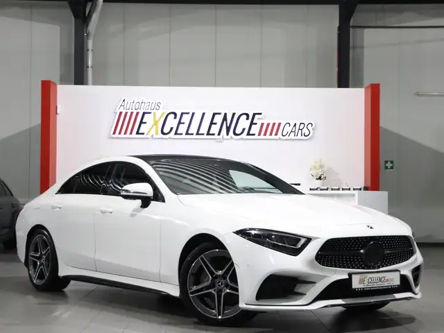 Mercedes-Benz CLS 220 d COUPE AMG-LINE SPORT WHITE / SCHIEBED.