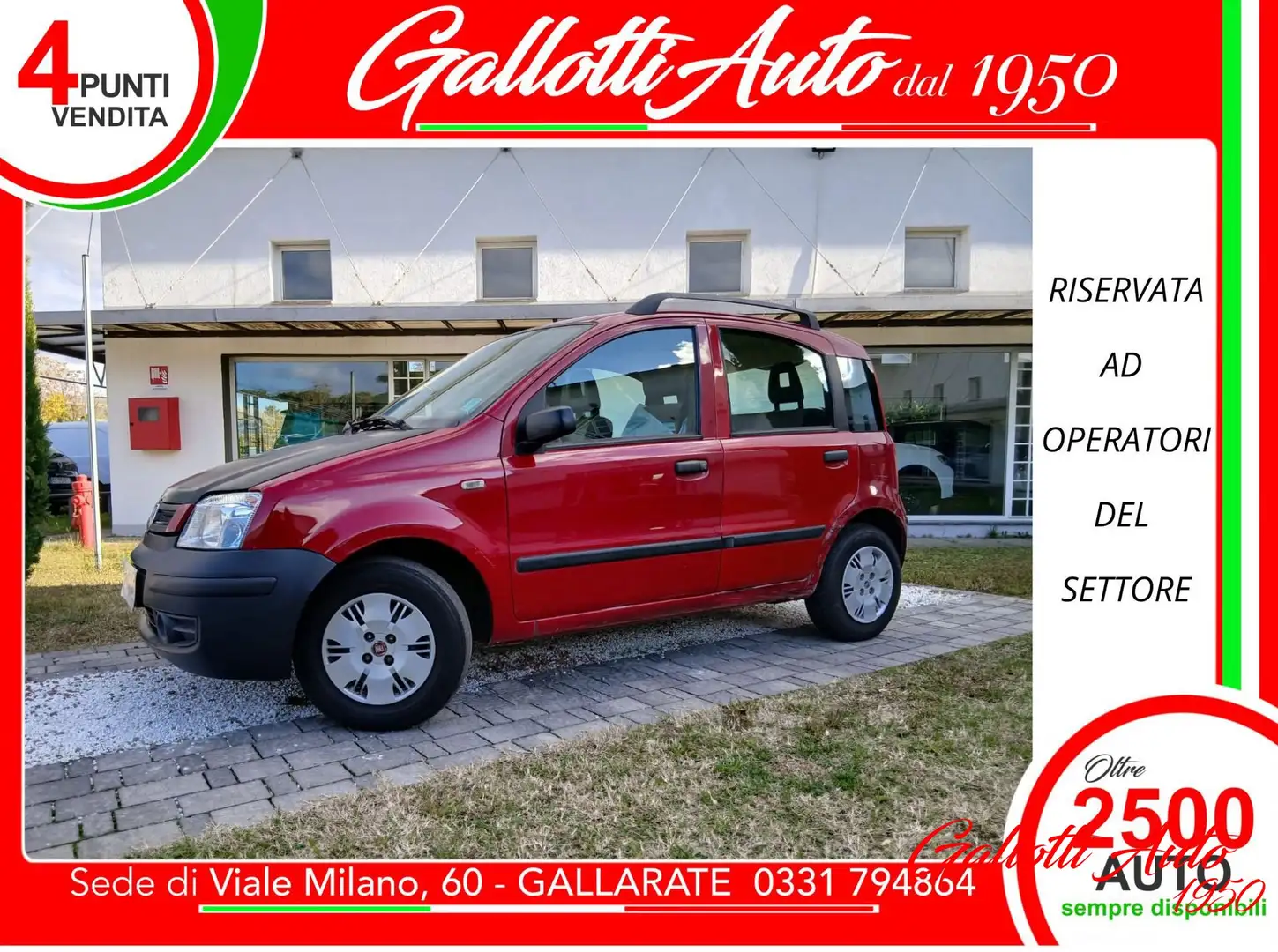 Fiat Panda 1.2 60cv Rouge - 1