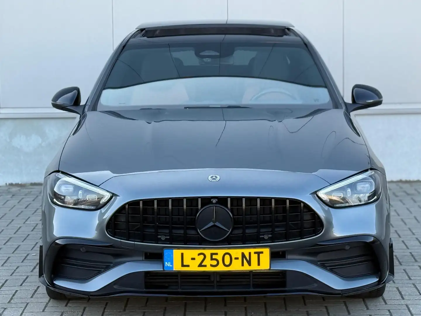 Mercedes-Benz C 200 AMG C43 PANO NAP BTW Gris - 2
