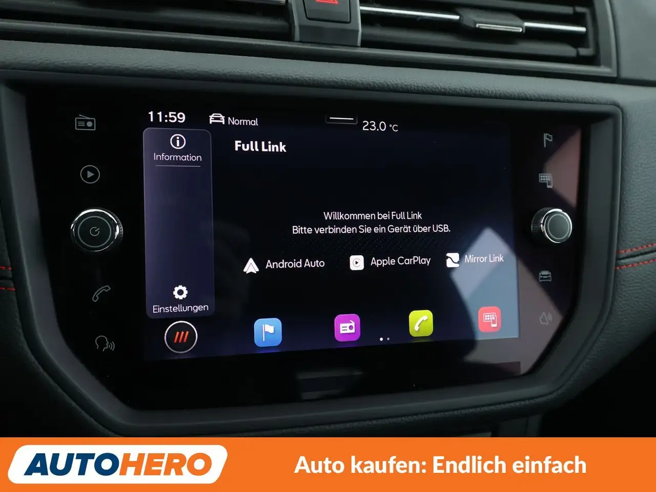SEAT Ibiza 1.0 TSI FR Aut.*NAVI*PDC*ACC*SHZ*CARPLAY*, миниатюра 22