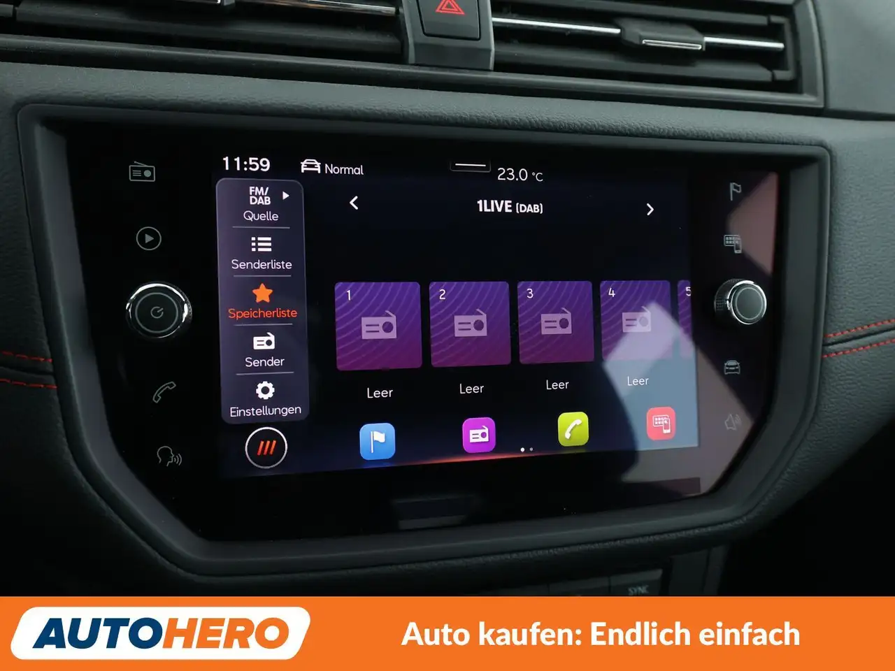 SEAT Ibiza 1.0 TSI FR Aut.*NAVI*PDC*ACC*SHZ*CARPLAY*, миниатюра 21