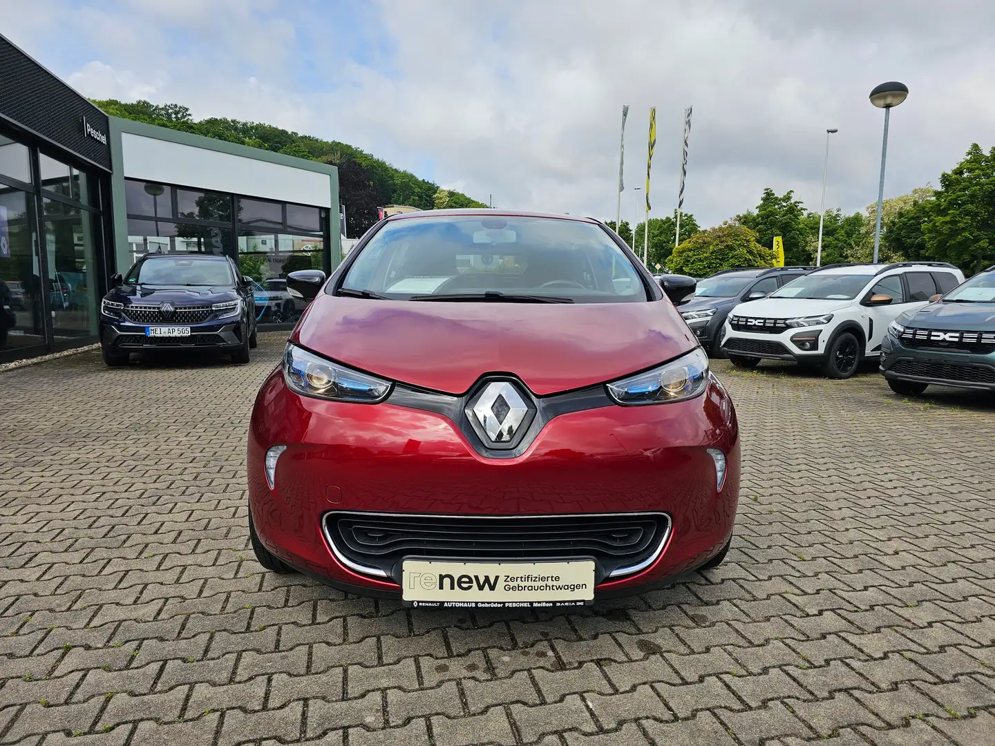 Renault ZOE Limited R110 ZE40 Mietbatterie SHZ Navi Rot - 2