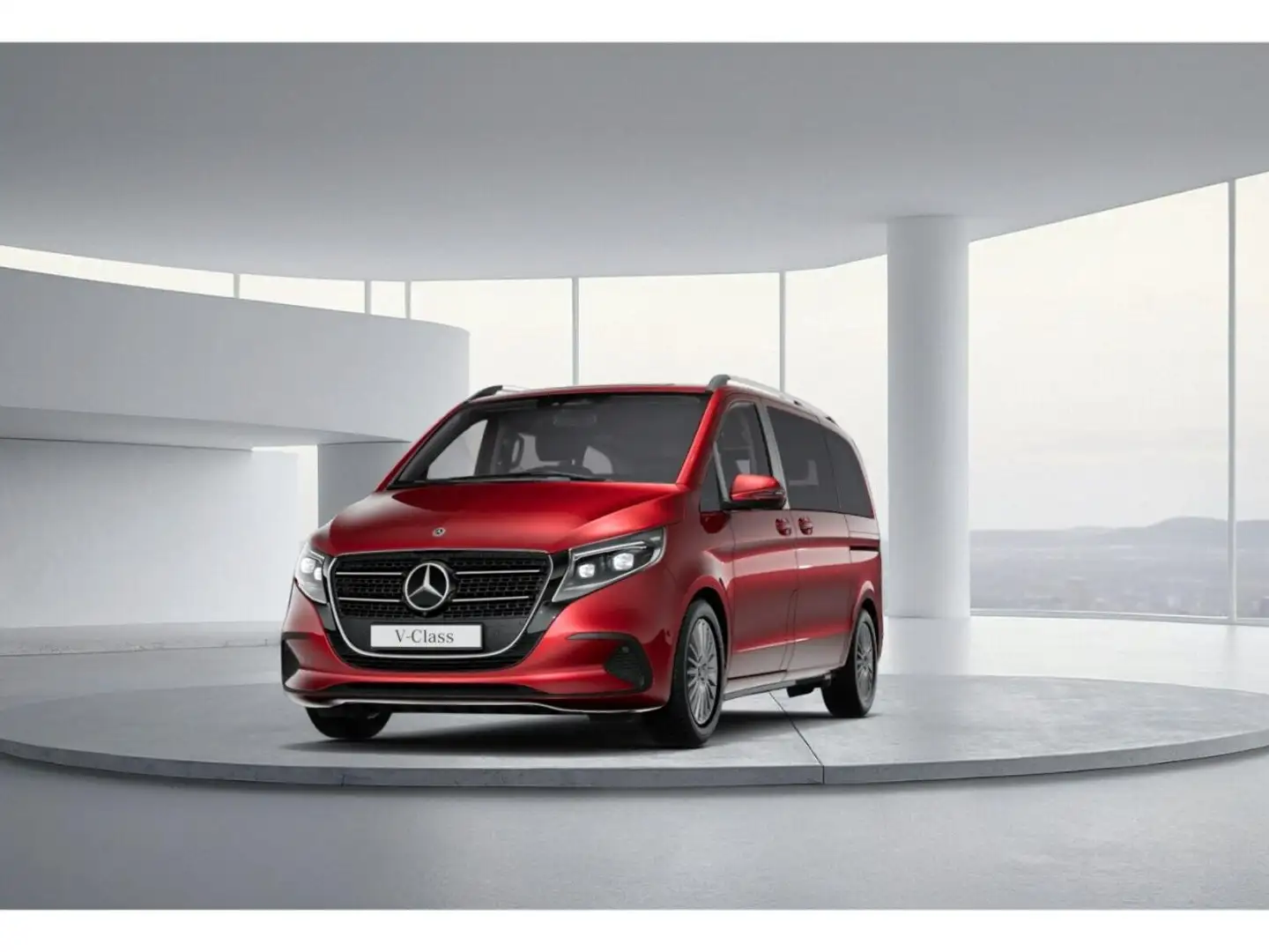 Mercedes-Benz V 220 d 4x4 STYLE Kompakt Kam*AHK*Distro*Lenk-Hz Rot - 1