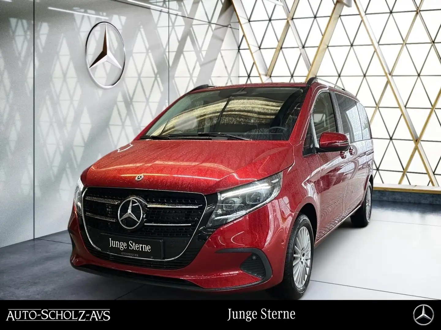 Mercedes-Benz V 220 d 4x4 STYLE Kompakt Kam*AHK*Distro*Lenk-Hz Rot - 1