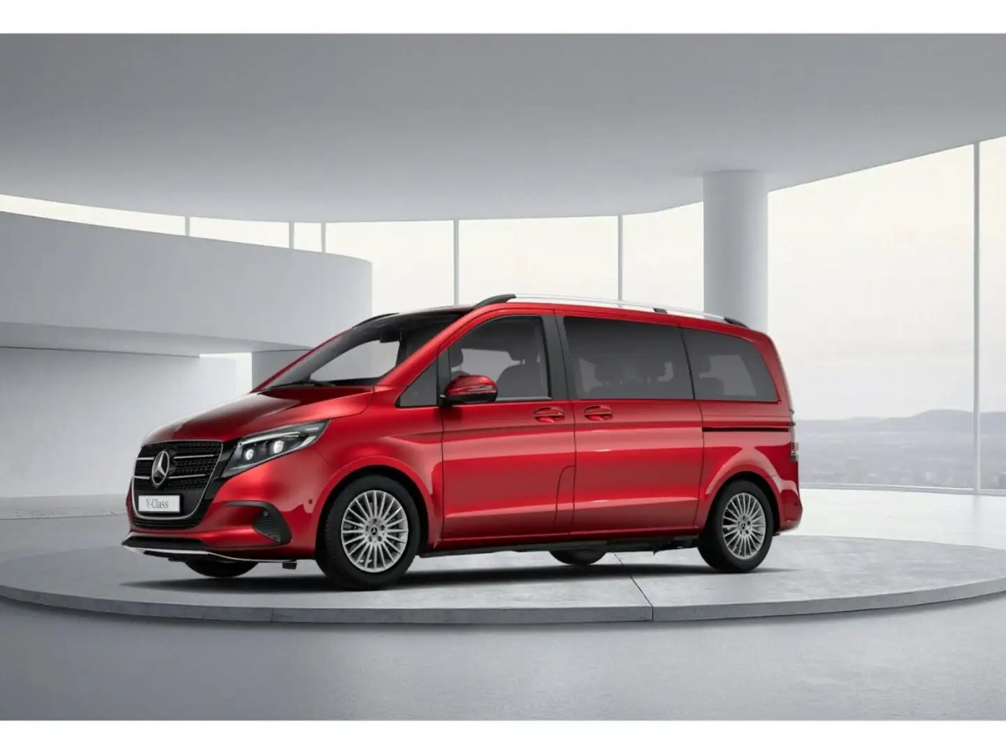Mercedes-Benz V 220 d 4x4 STYLE Kompakt Kam*AHK*Distro*Lenk-Hz Rot - 2