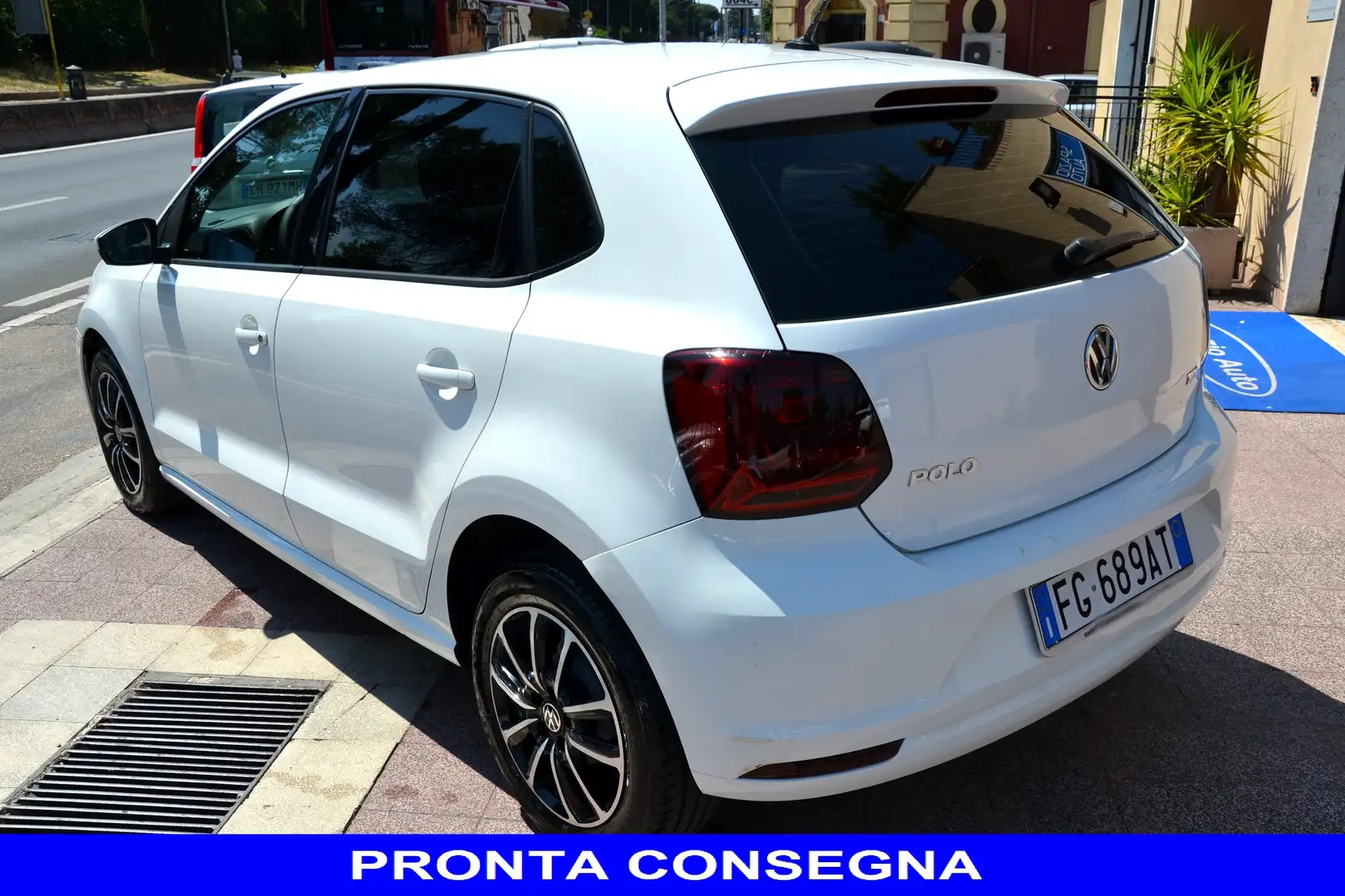 Volkswagen Polo 1.4 TDI 75CV **TAGLIANDI VW PAGATI**PREZZO VERO** Blanco - 2