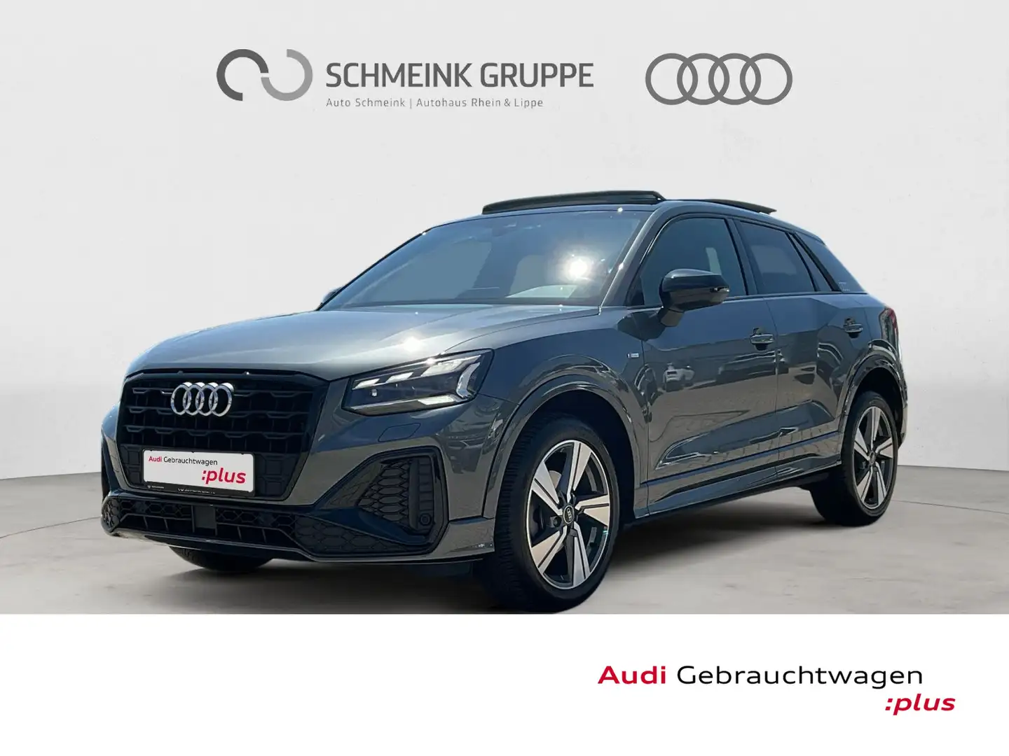 Audi Q2 35 TFSI 2x S line S tronic AHK Matrix Pano Grau - 1