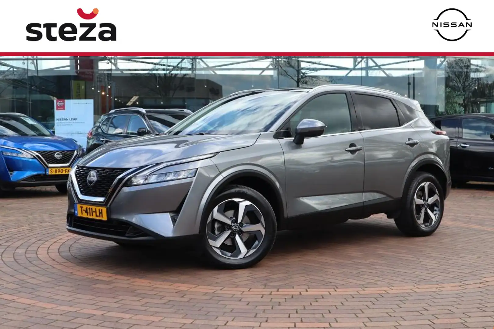 Nissan Qashqai 1.3 MHEV Xtronic N-Connecta | AUTOMAAT | 360 Camer Grijs - 1