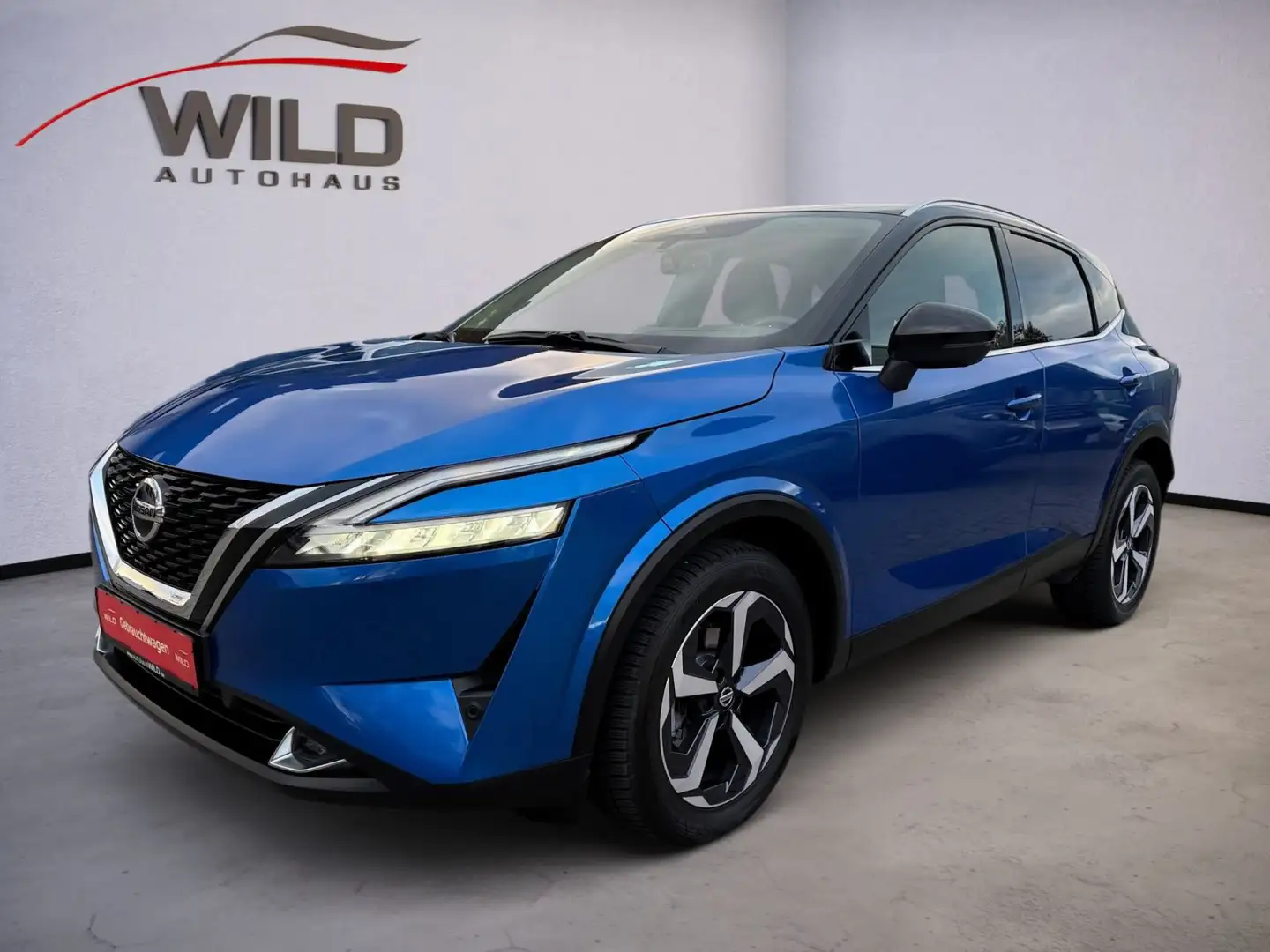 Nissan Qashqai 1.3 DIG-T N-Connecta, 360°CAM, SHZ, Klim Blau - 2