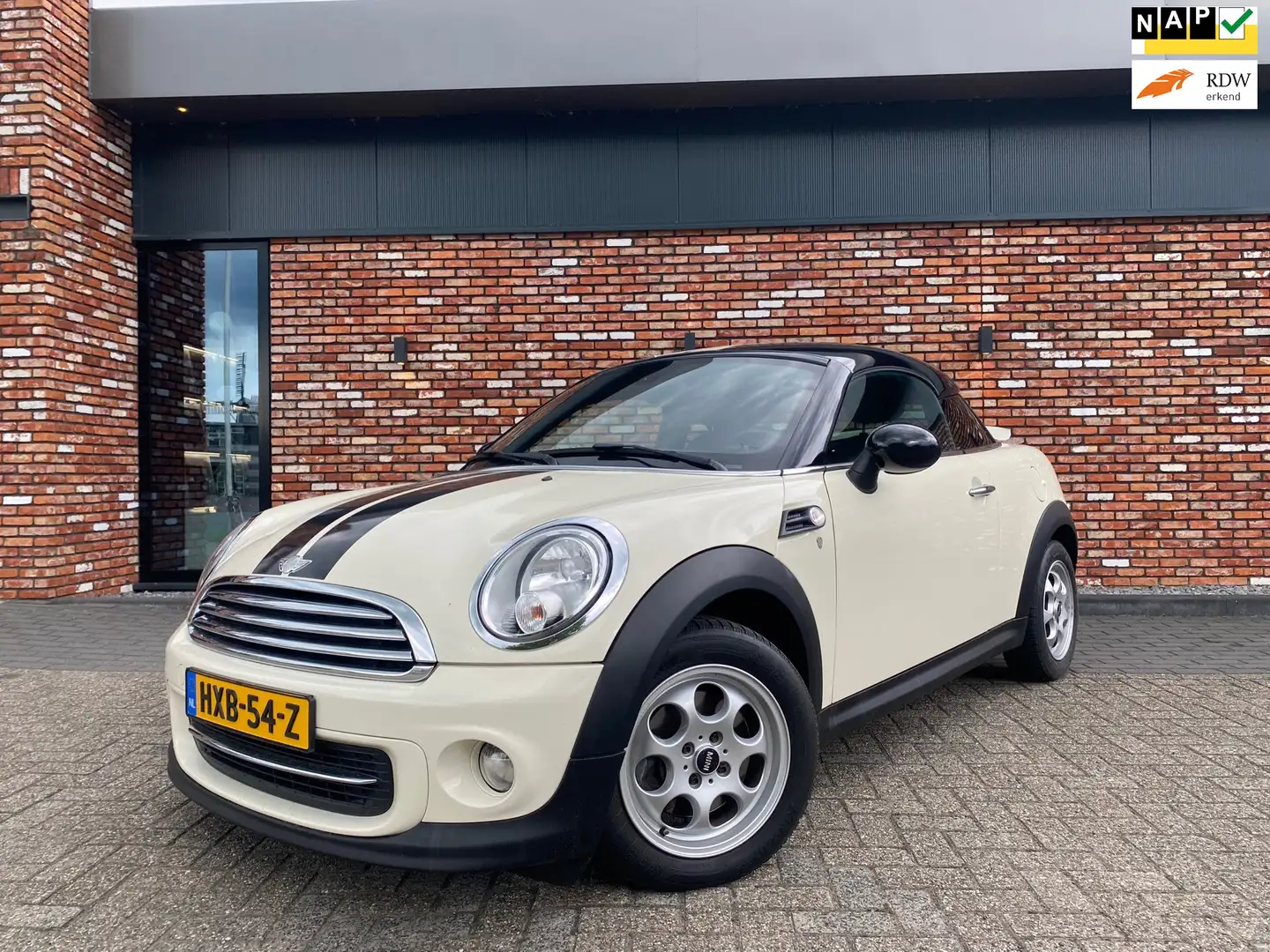 MINI Cooper Coupe Mini 1.6 Coupe Clima Cruise 130000km! Wit - 1