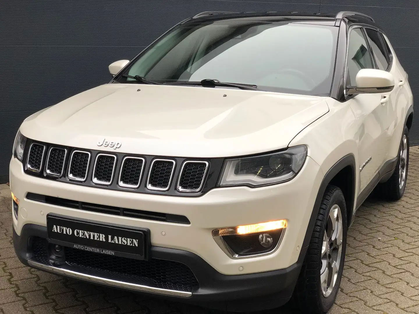 Jeep Compass Limited 4WD Leder Navi Kamera LED SHZ Weiß - 1