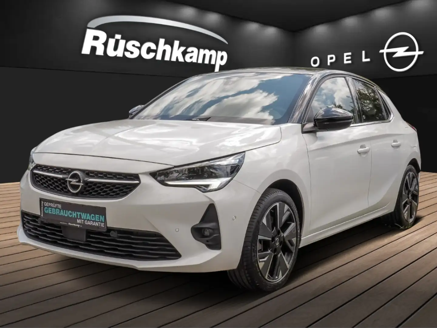 Opel Corsa-e F GS Line Matrix-LED RückKam PDC Navi Alcantara Weiß - 1