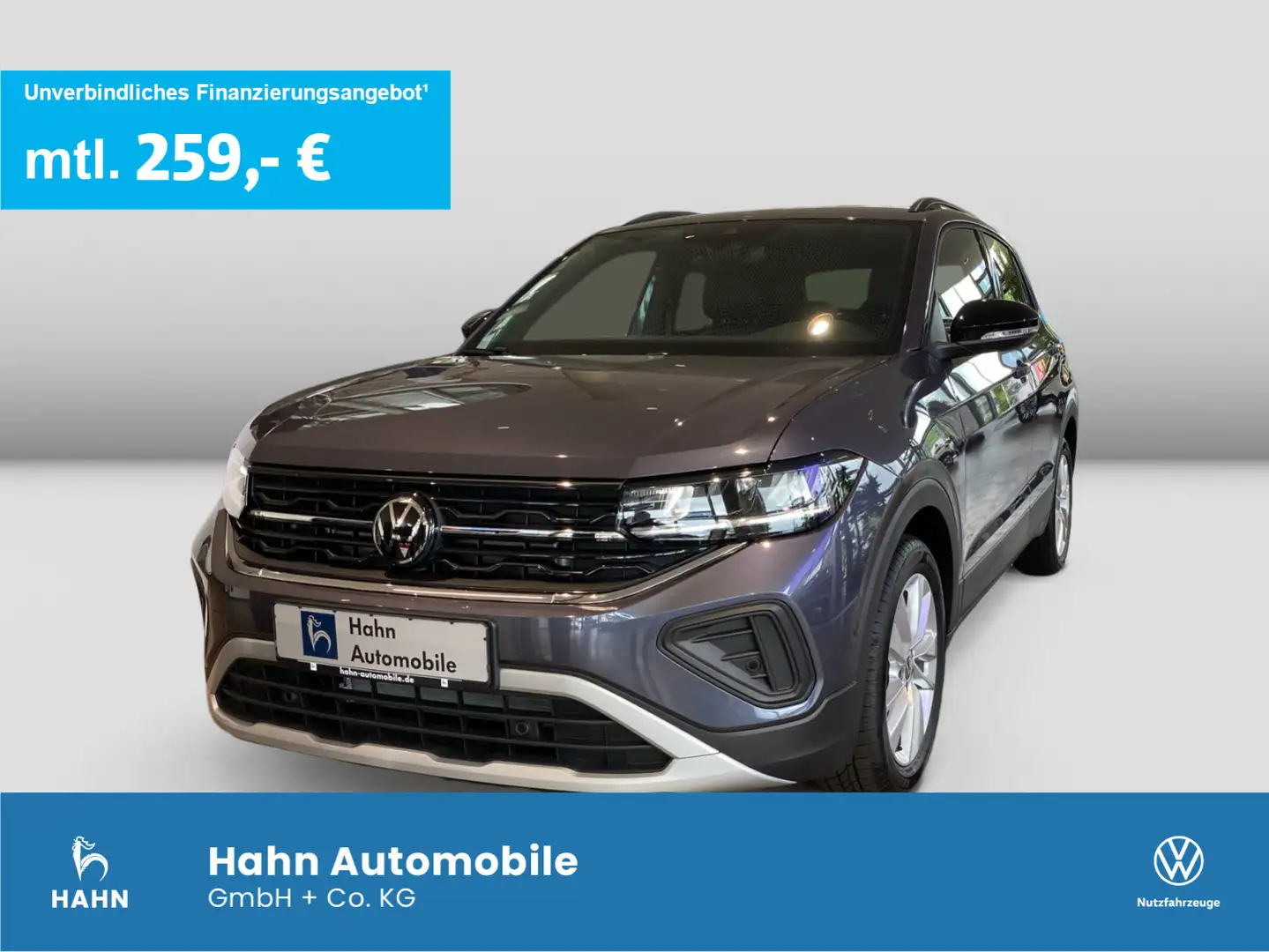 Volkswagen T-Cross GOAL 1.0 l TSI 116 PS KAM AHK Navi Grau - 1