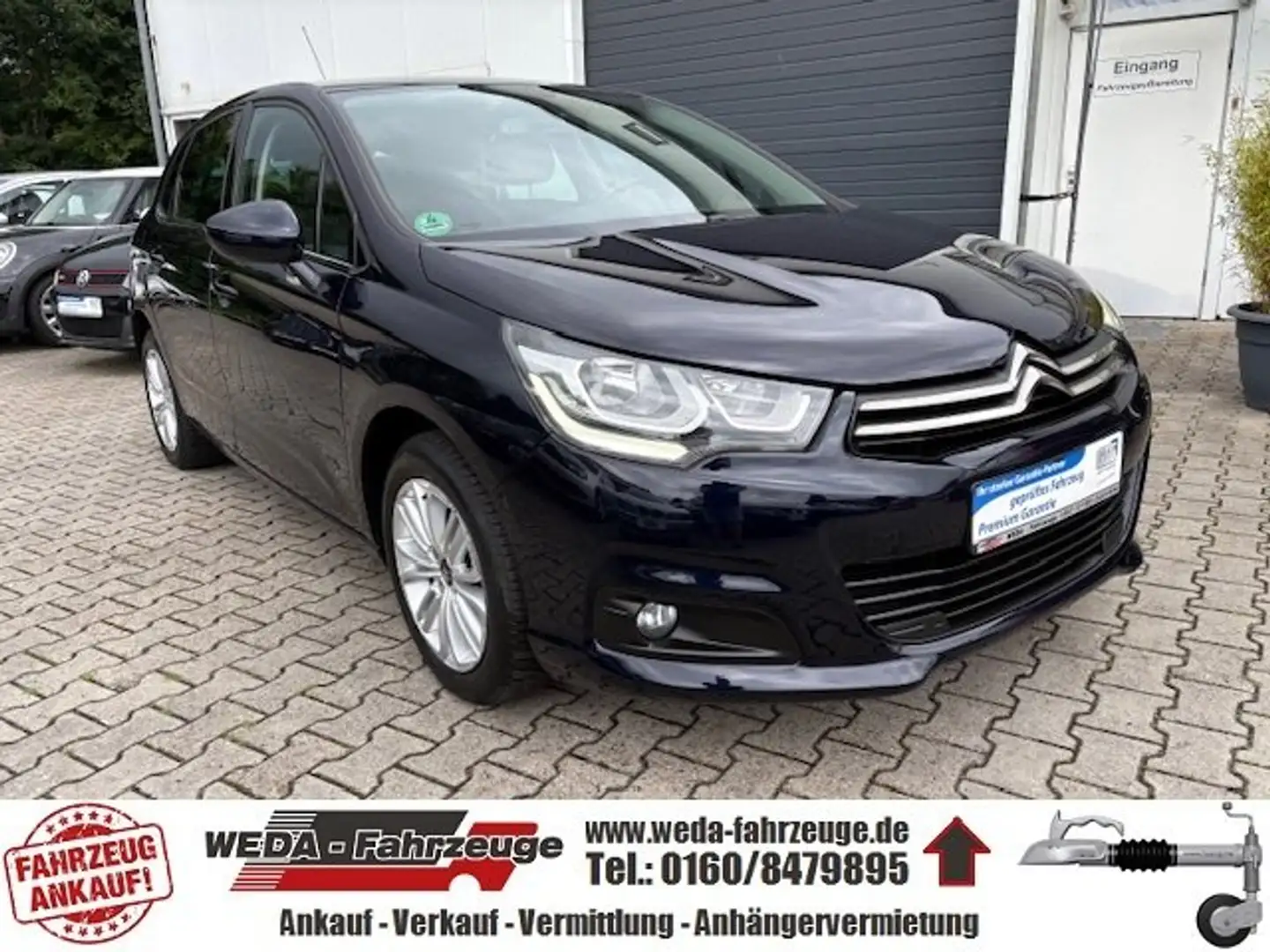 Citroen C4 Selection - 1. Hand - TÜV/AU NEU Modrá - 1