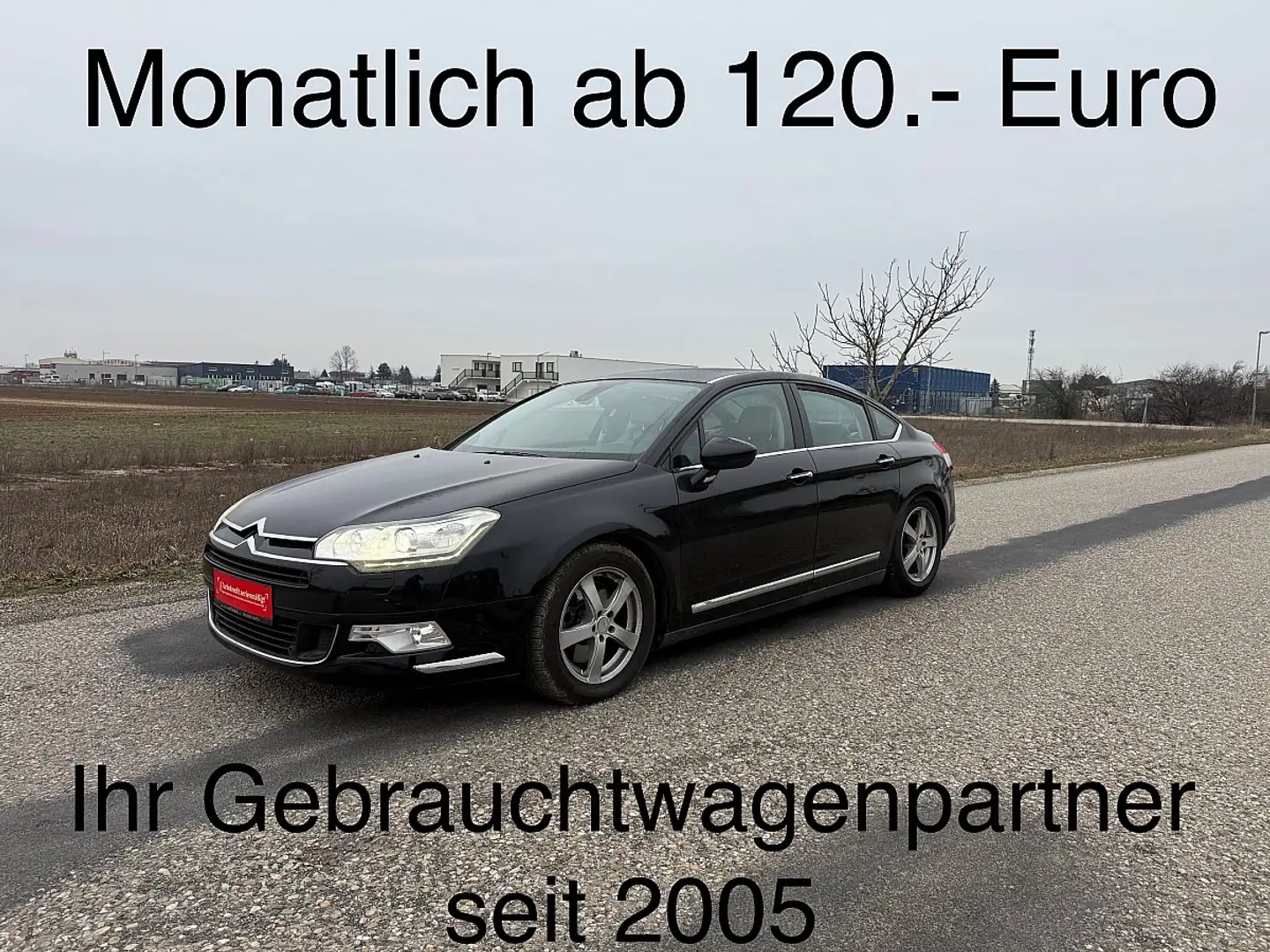 Citroen C5 2,2 HDi FAP Exclusive Aut. Noir - 1