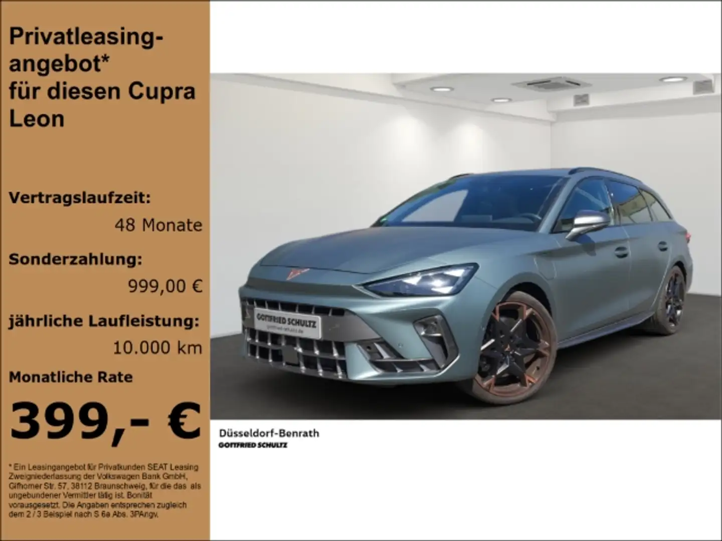 CUPRA Leon Sportstourer VZ 1.5 e-HYBRID (Benrath) Grau - 1