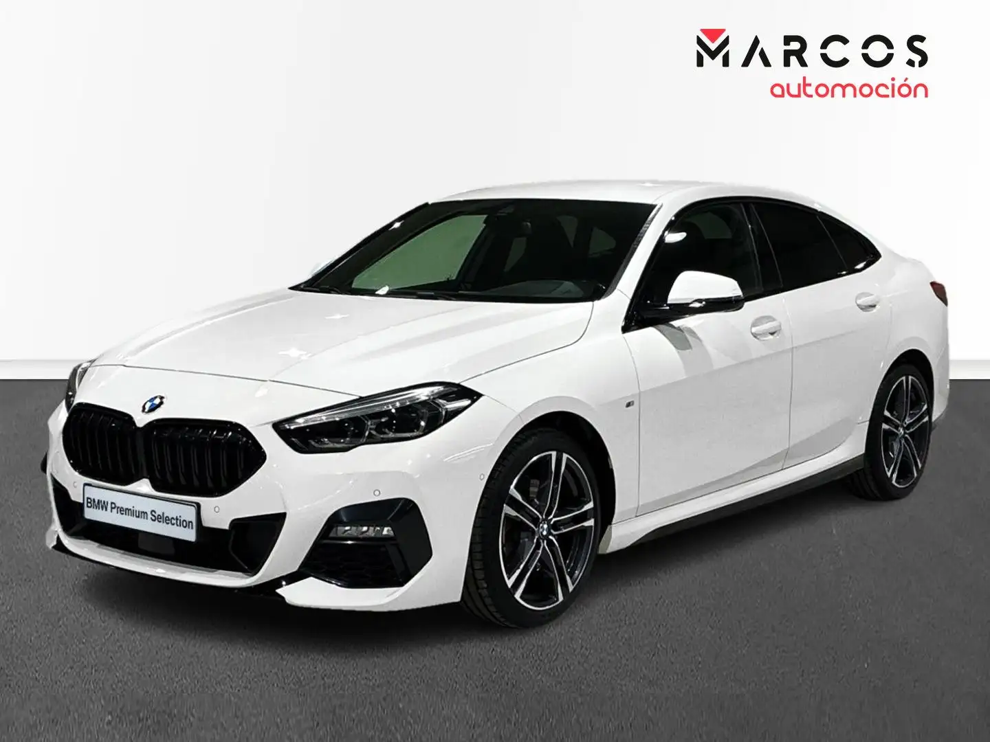 BMW 218 218dA Gran Coupé Blanc - 1