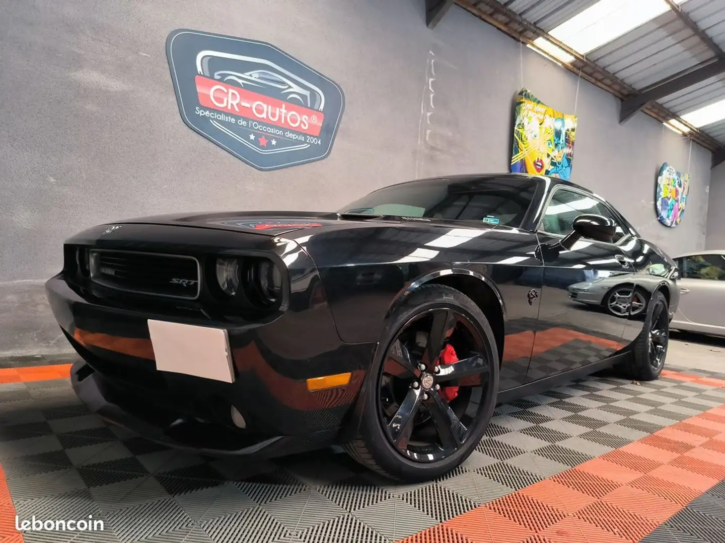 Dodge Challenger SRT8 6.1 431cv Carte grise Française CT ok Boite m Чорний - 2