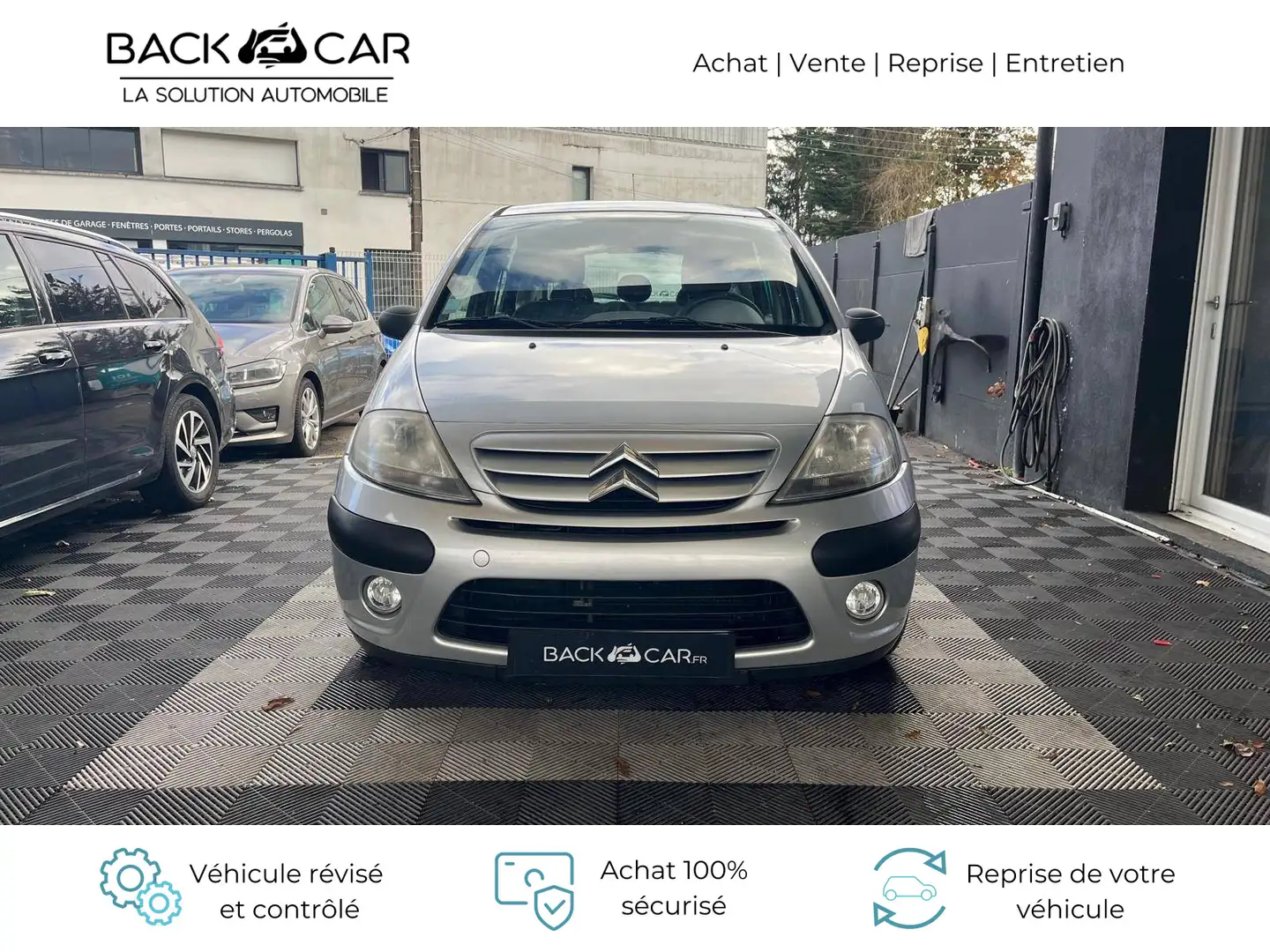 Citroen C3 1.4i Pack Clim Gris - 2