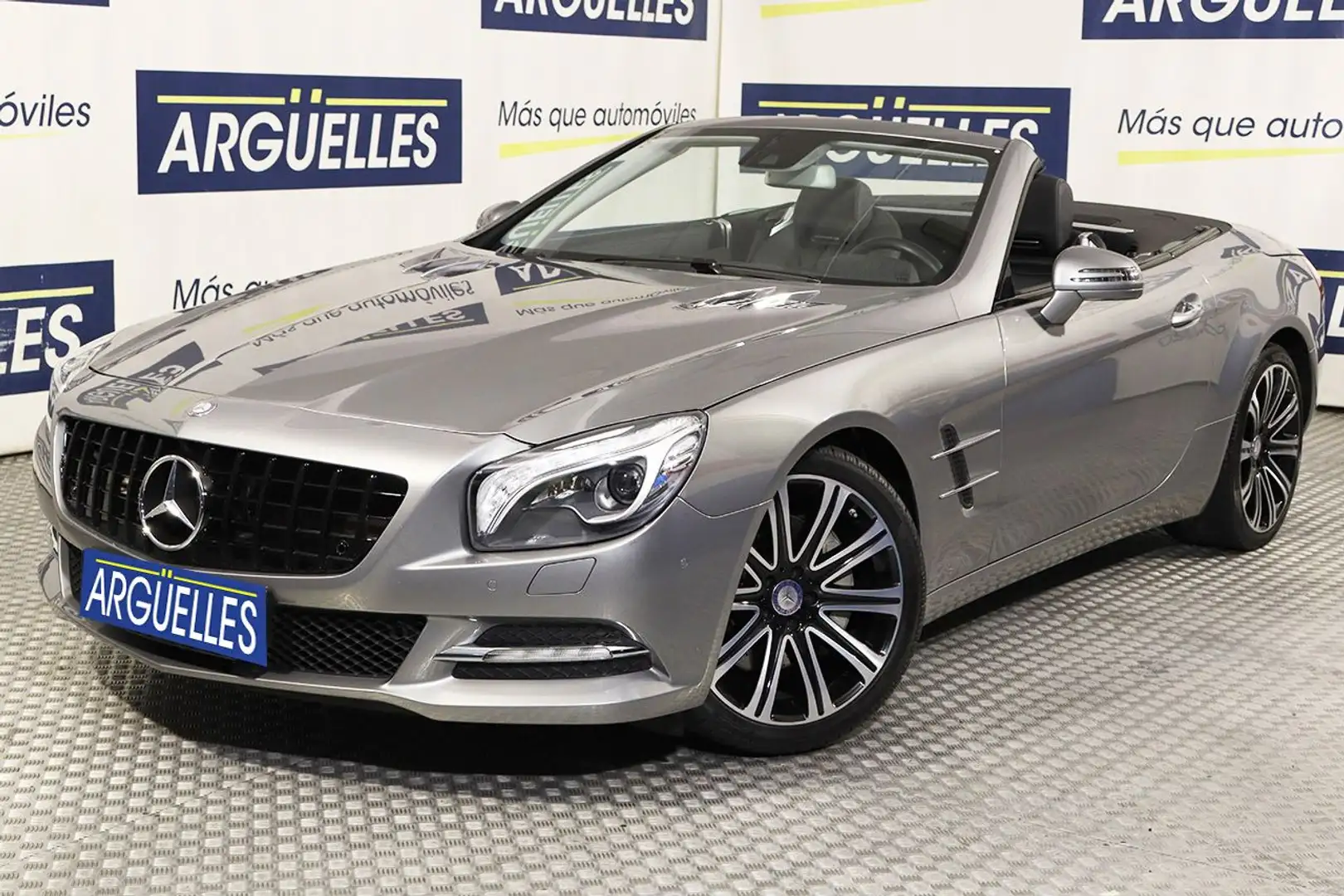 Mercedes-Benz SL 350 Aut. Plateado - 1