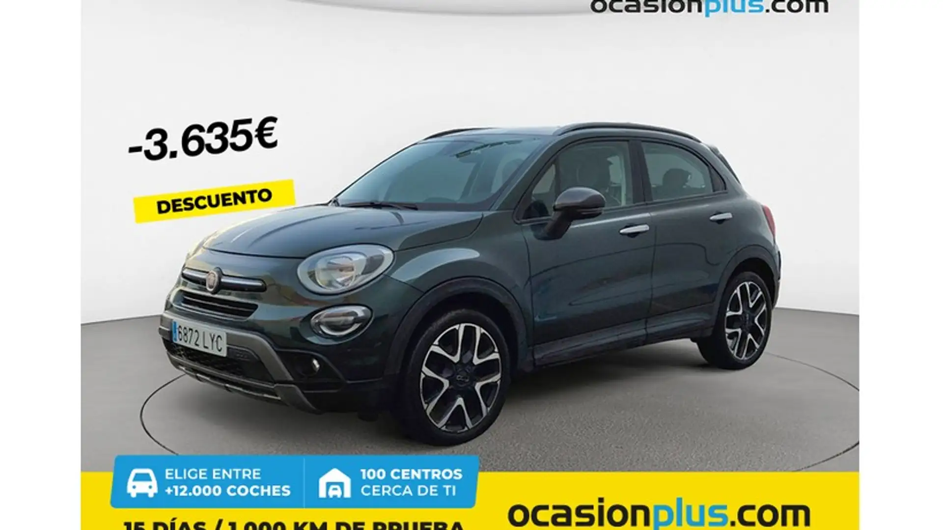 Fiat 500X 1.3 Firefly S&S Cross DCT 4x2 Verde - 1
