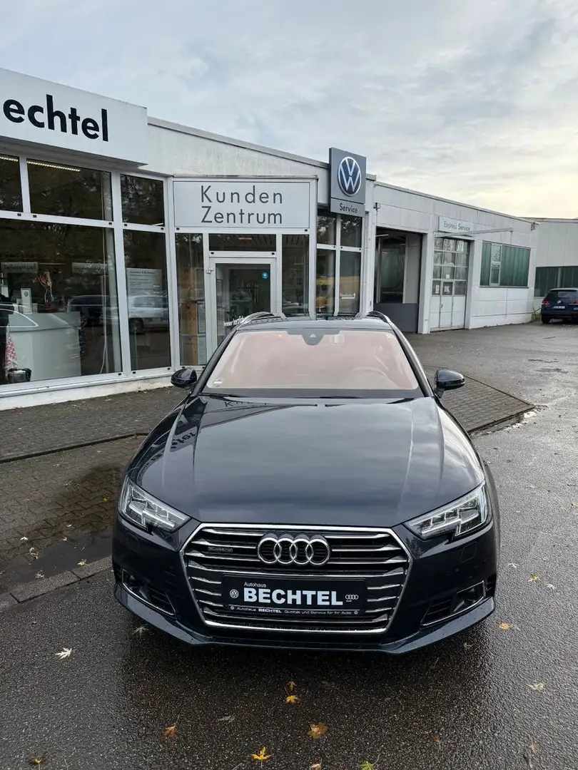 Audi A4 Avant quattro, ACC,AHK,MATRIX,KAMERA,UVM Bleu - 2