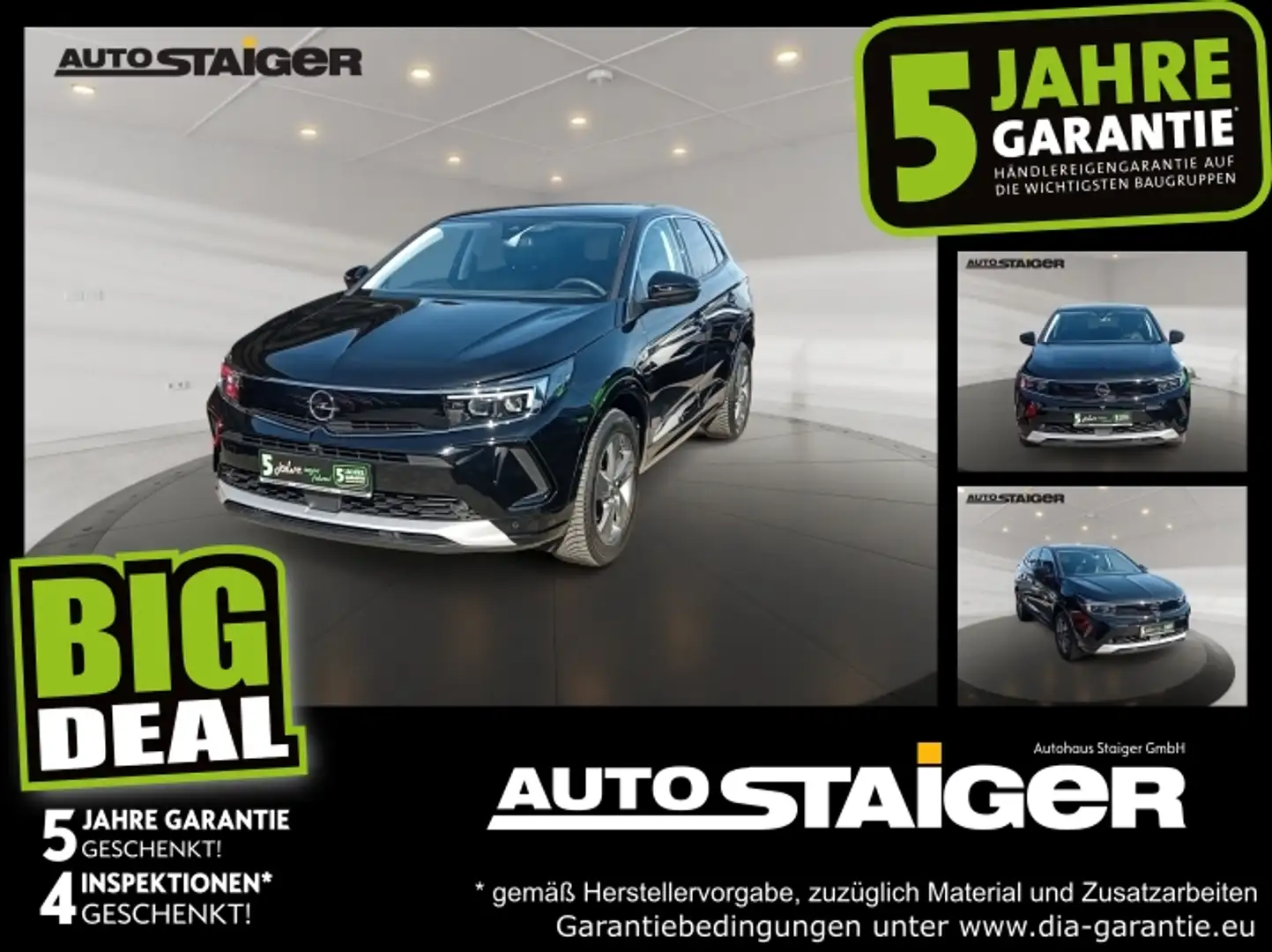Opel Grandland Ulimate Automatik AHK, Kamera, ACC,... Noir - 1