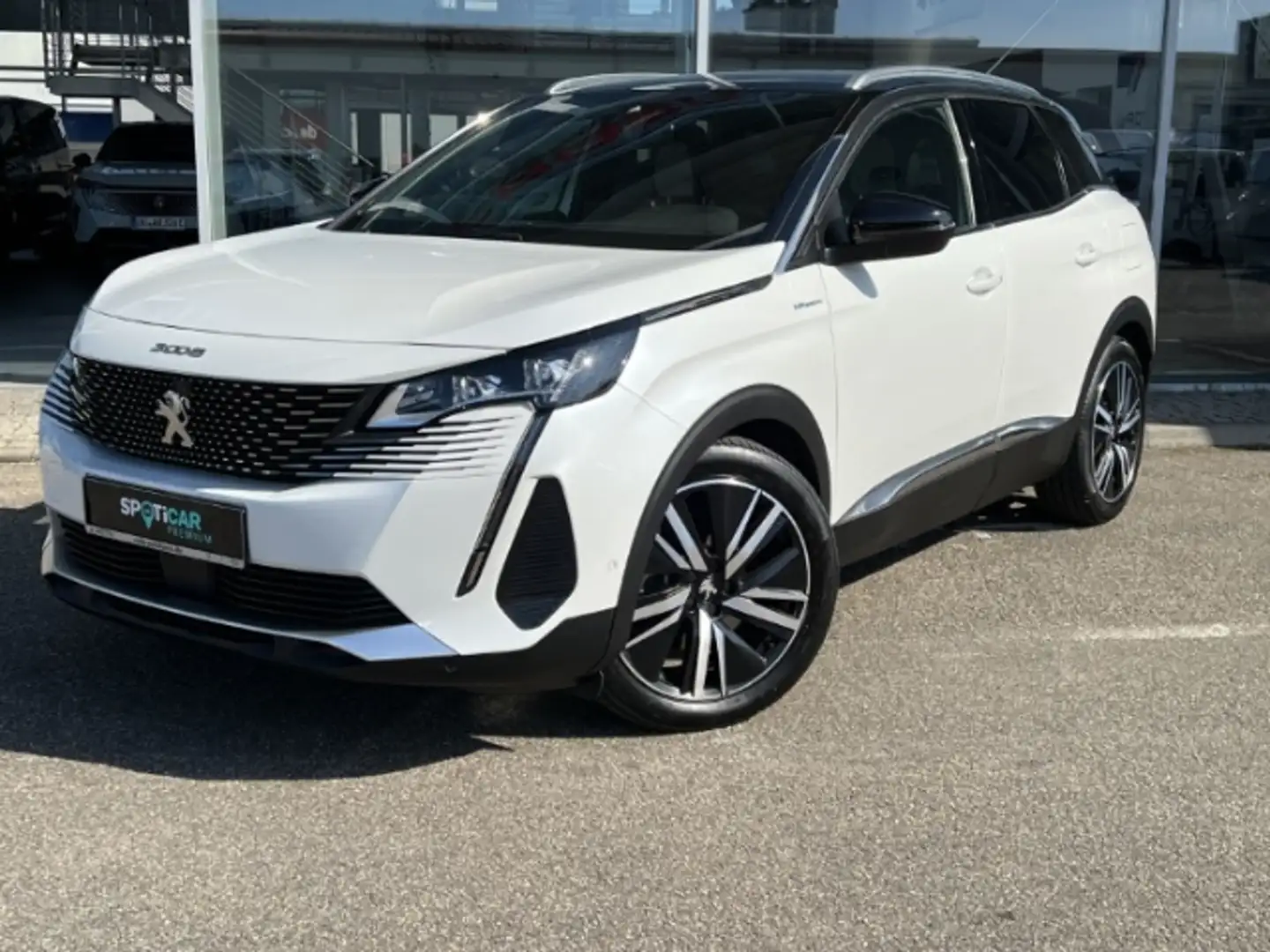 Peugeot 3008 Hybrid4 300 e-EAT8 GT Pack Alcantara Navi Digitale Weiß - 1