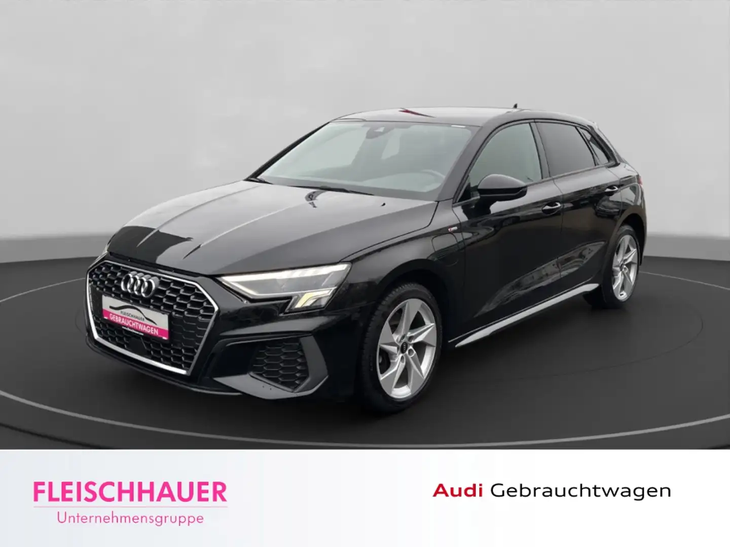 Audi A3 Sportback S line 40 TFSI e DSG+KLIMAAUT+SHZ Noir - 1